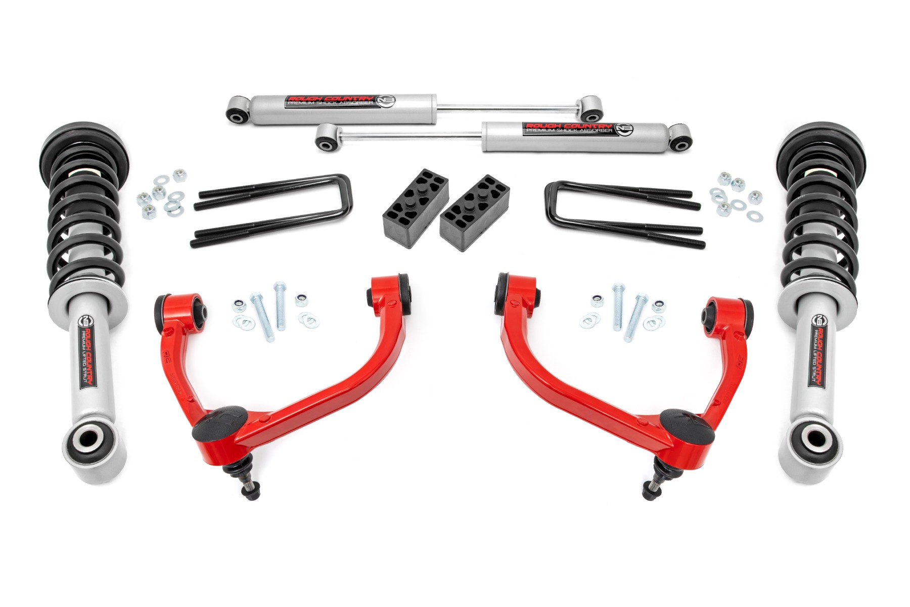 Rough Country 3 Inch Lift Kit 54431RED