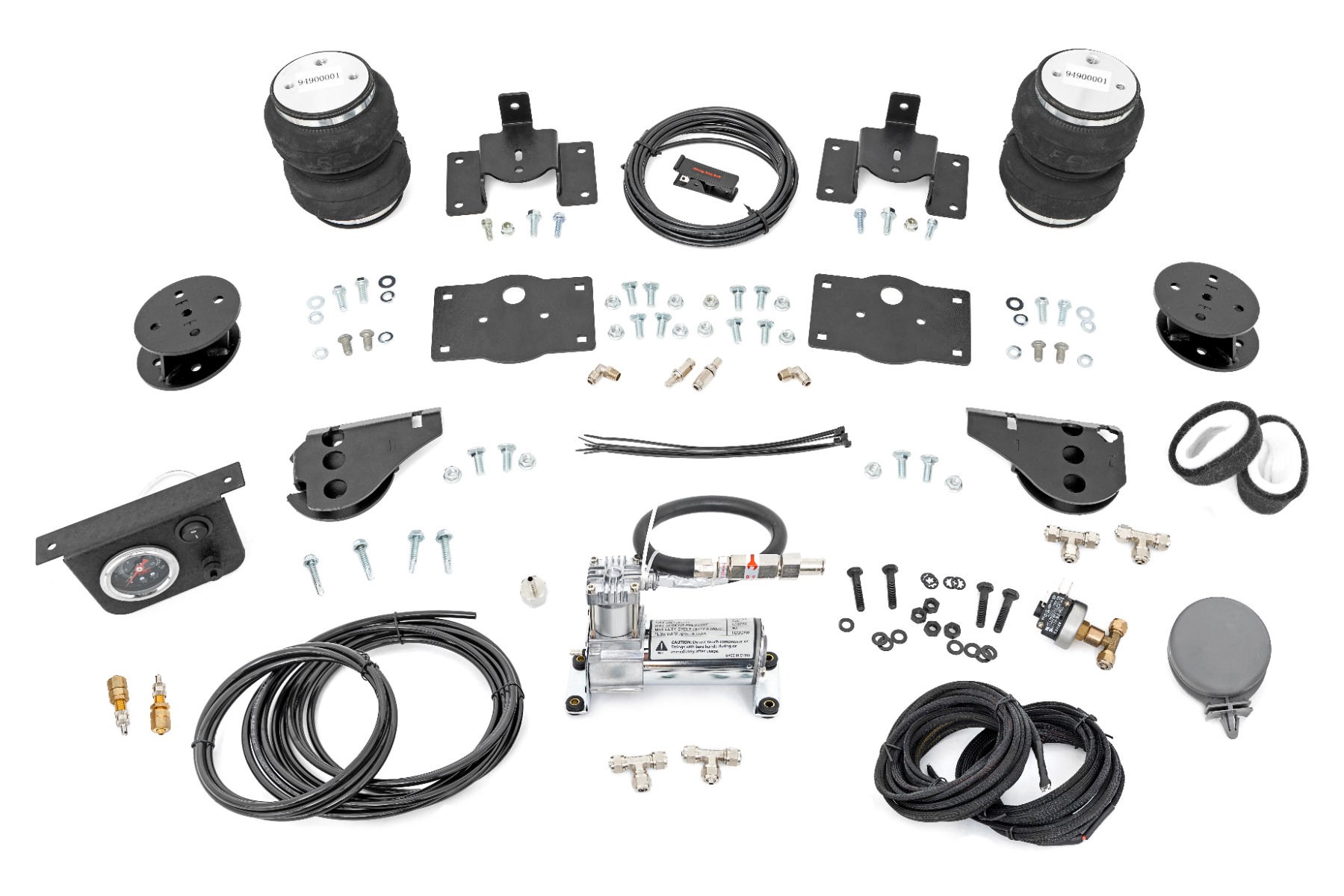 Rough Country Air Spring Kit w/compressor 100324C