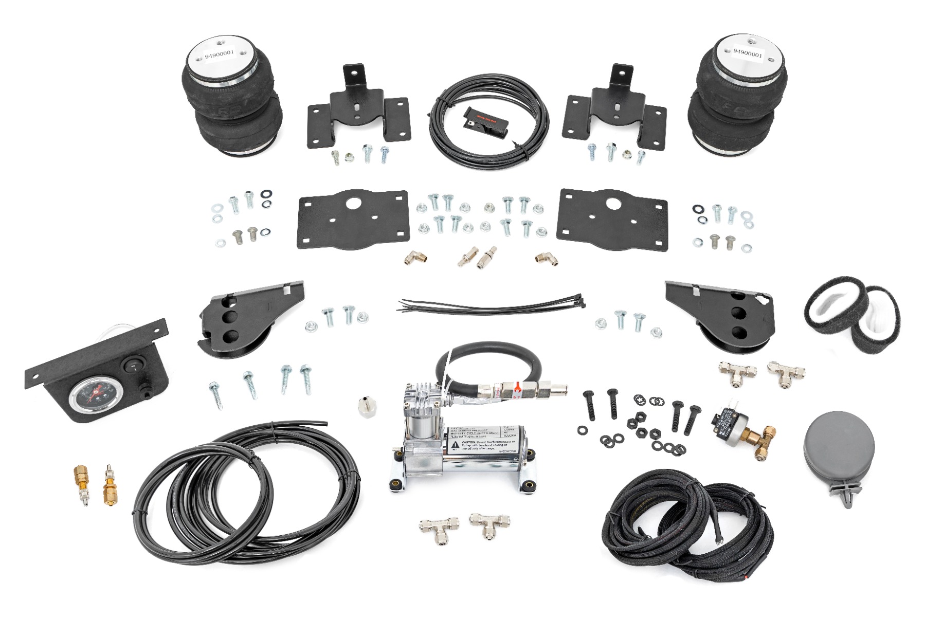 Rough Country Air Spring Kit w/compressor 10032C