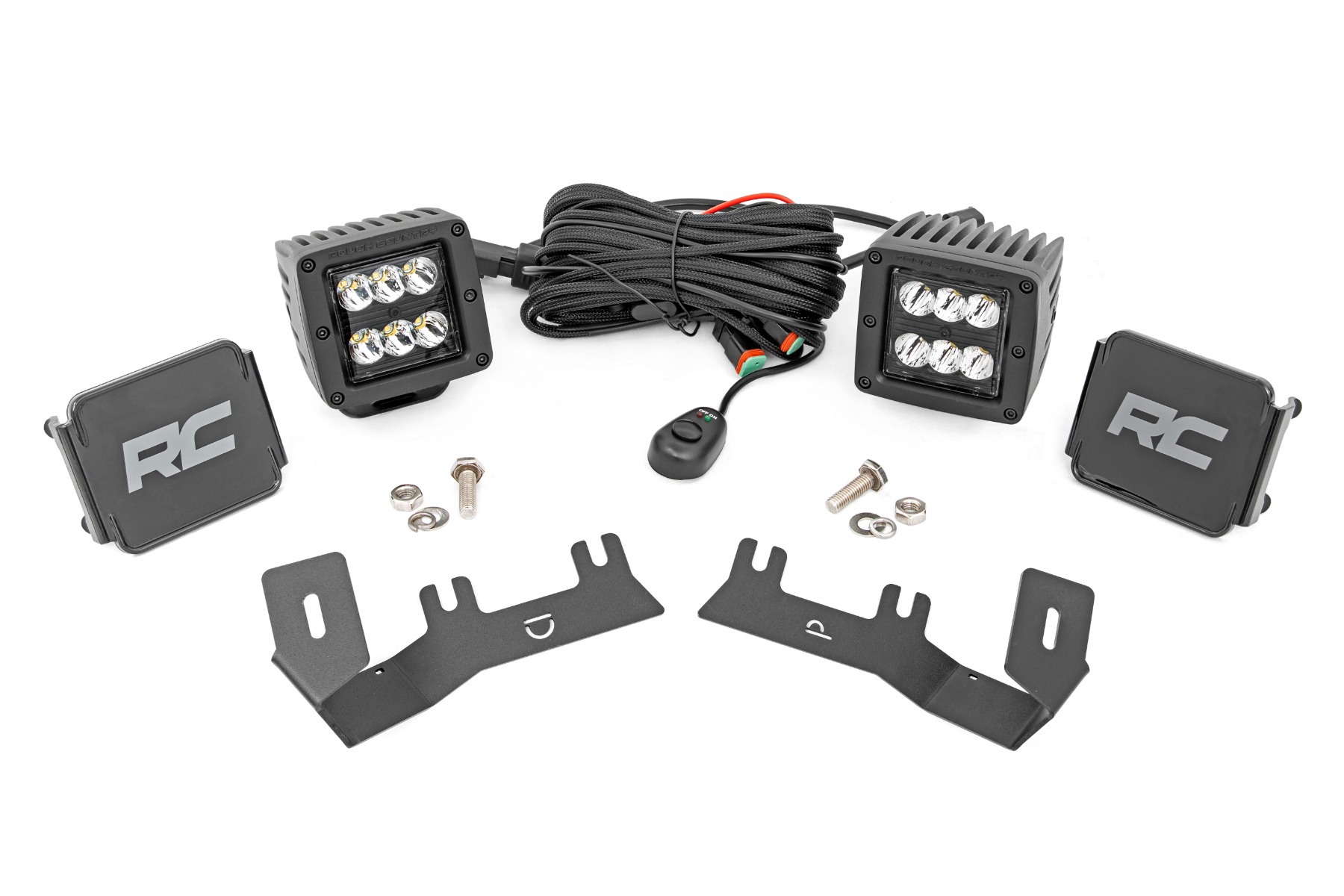 Rough Country LED Ditch Light Kit 71052