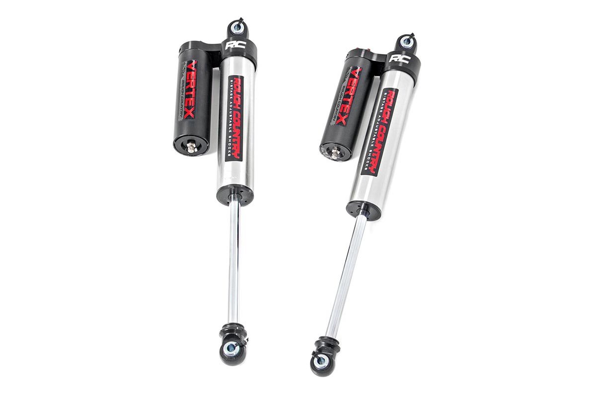 Rough Country Vertex 2.5 Adjustable Rear Shocks 699002_A