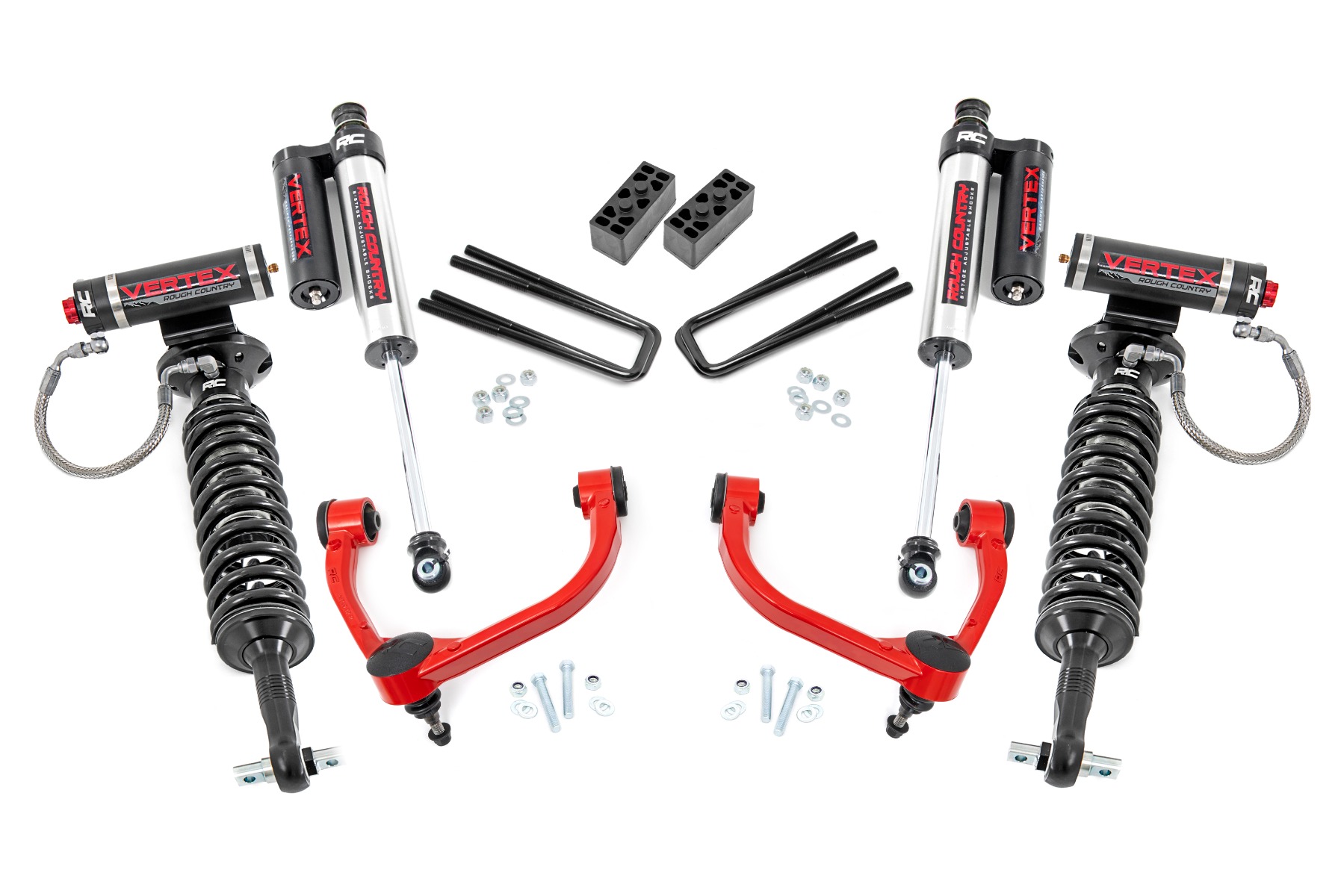 Rough Country 3 Inch Lift Kit 54550RED