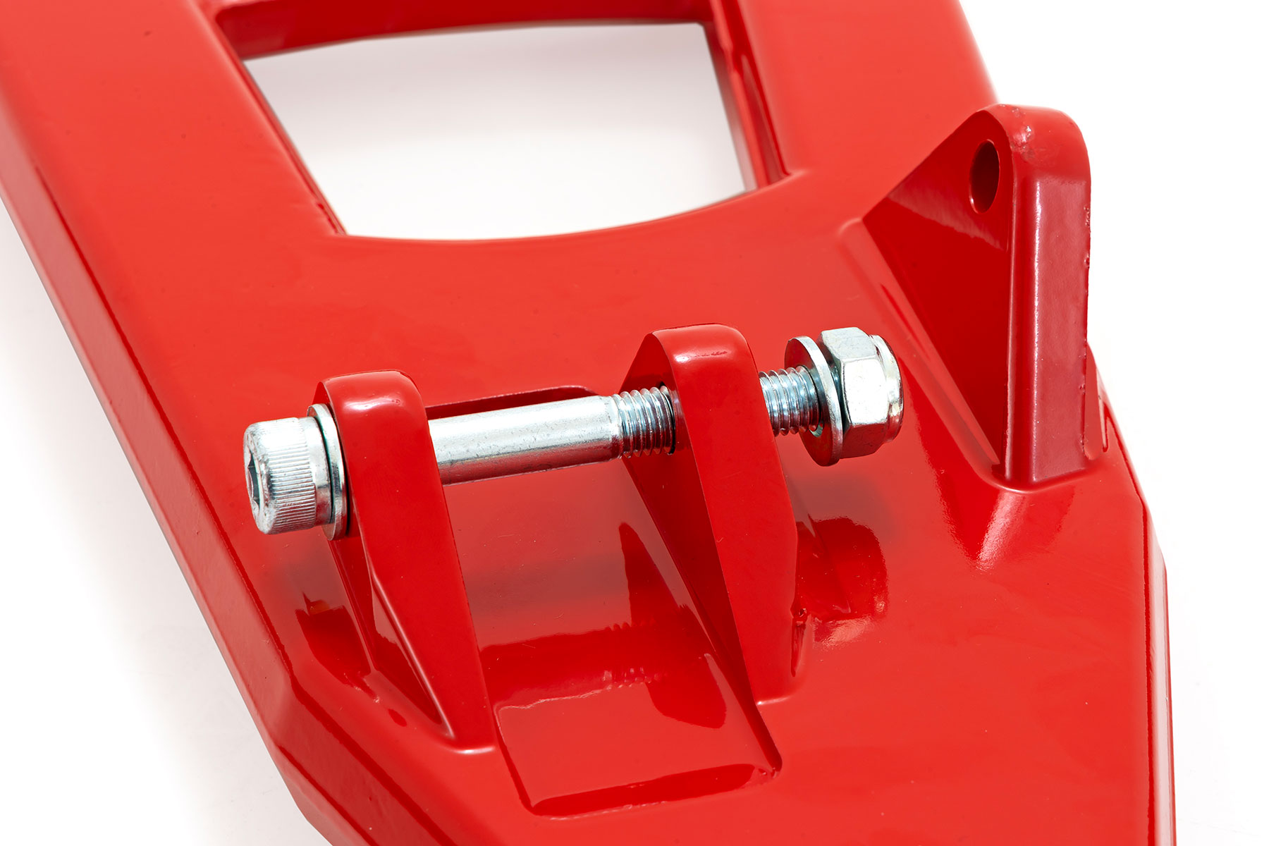 Rough Country Red Forged Alum High Clearance 2" Fwd Offset Control Arms w/Ball Joints 93155RED