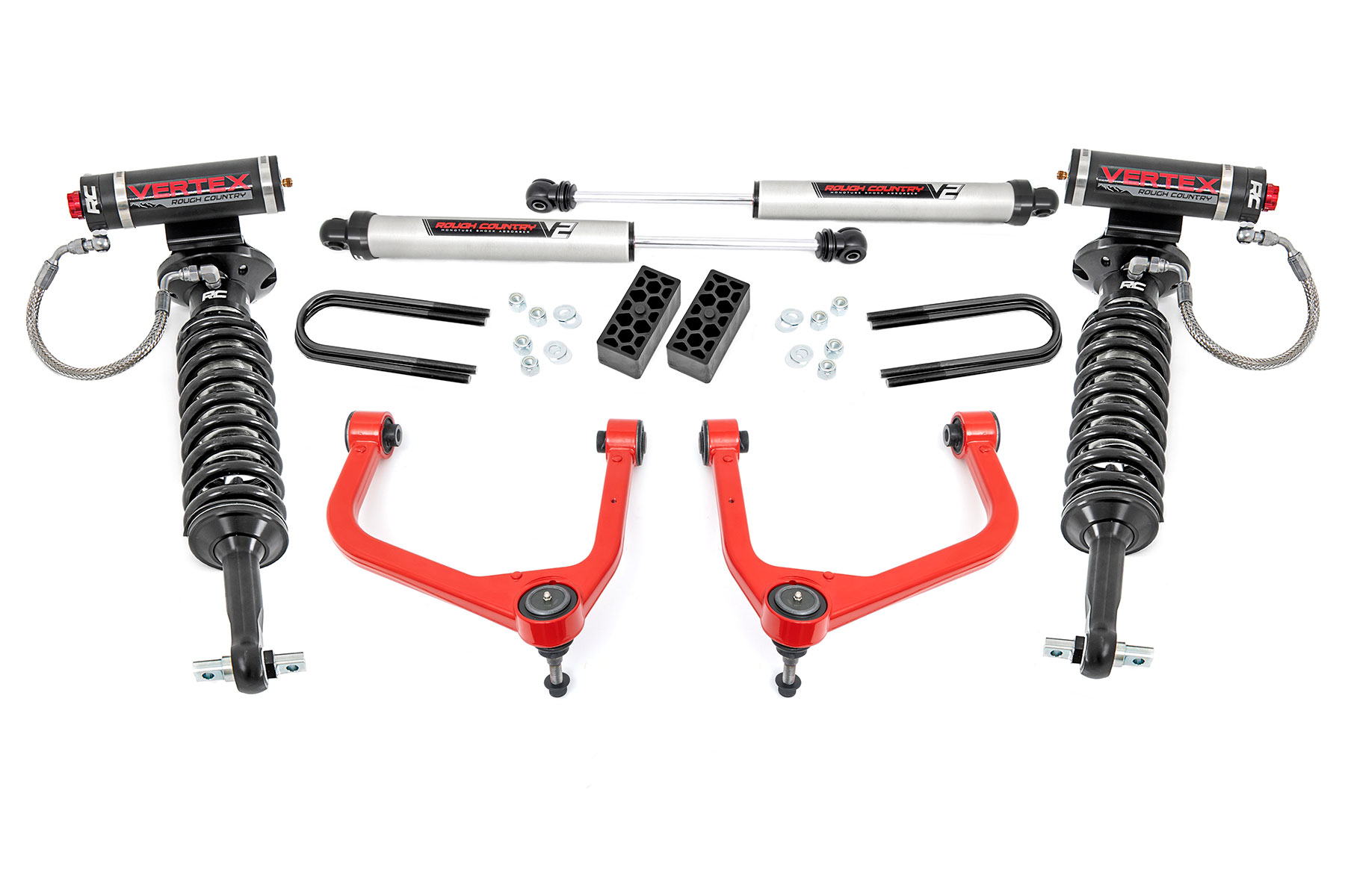 Rough Country 3.5 Inch Lift Kit 28257RED