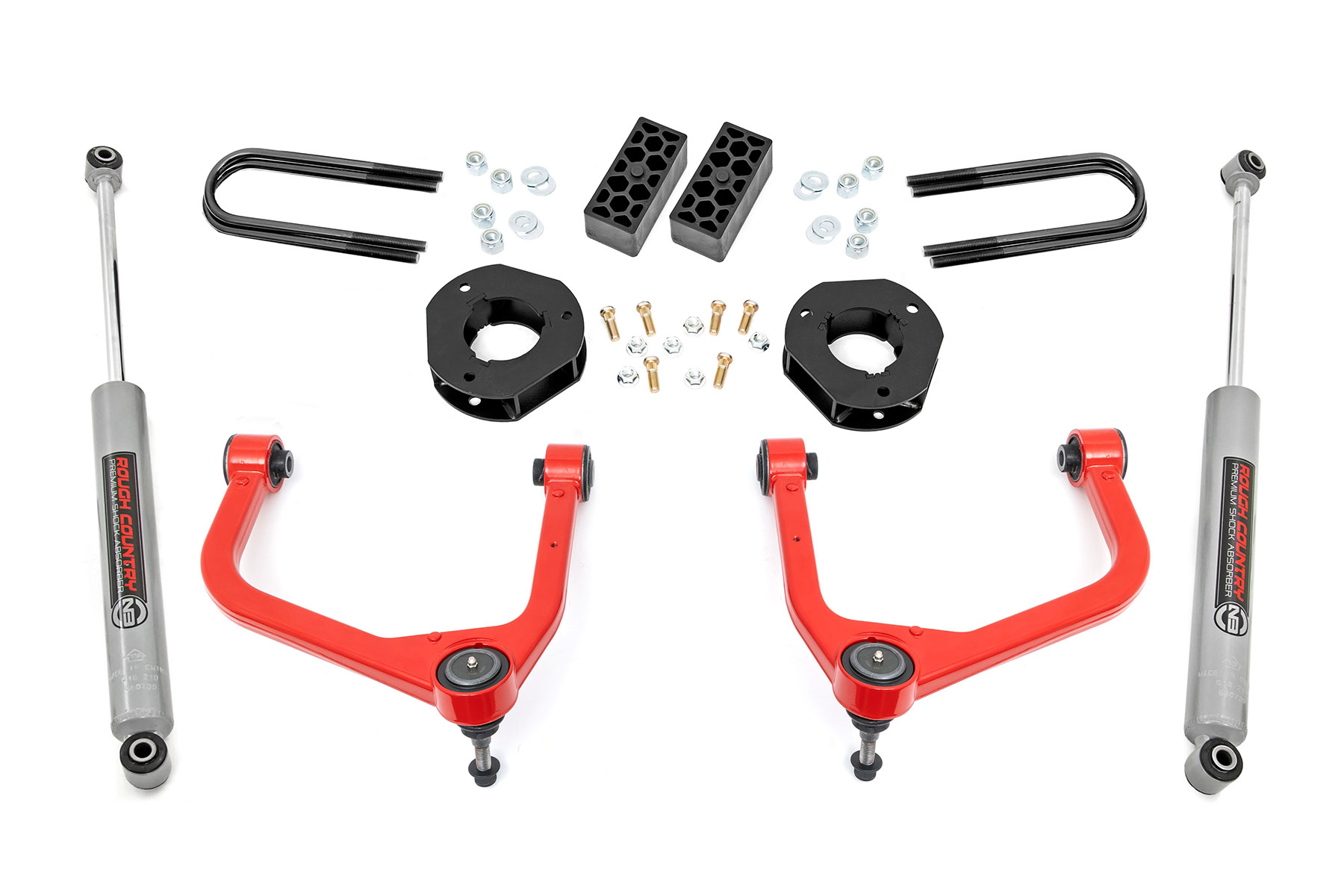 Rough Country 3.5 Inch Lift Kit 28230RED