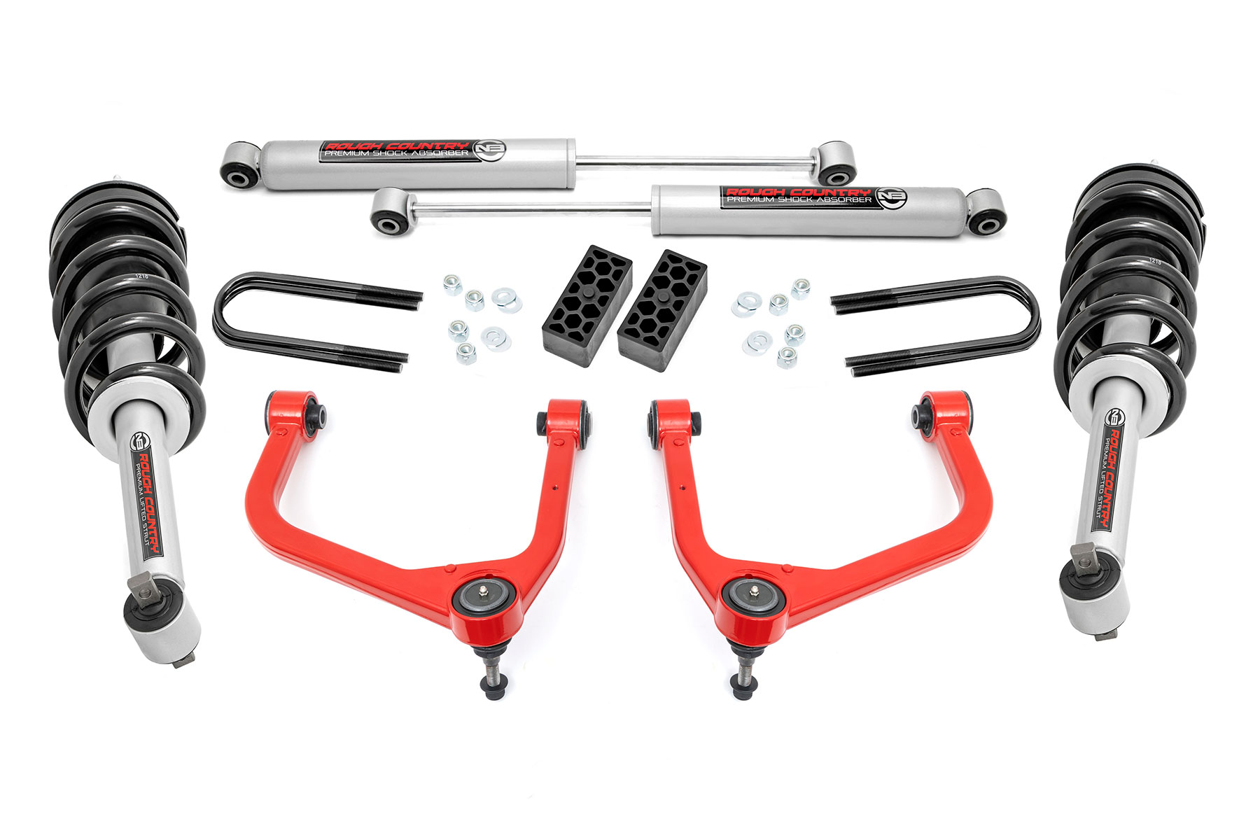 Rough Country 3.5 Inch Lift Kit 28231RED