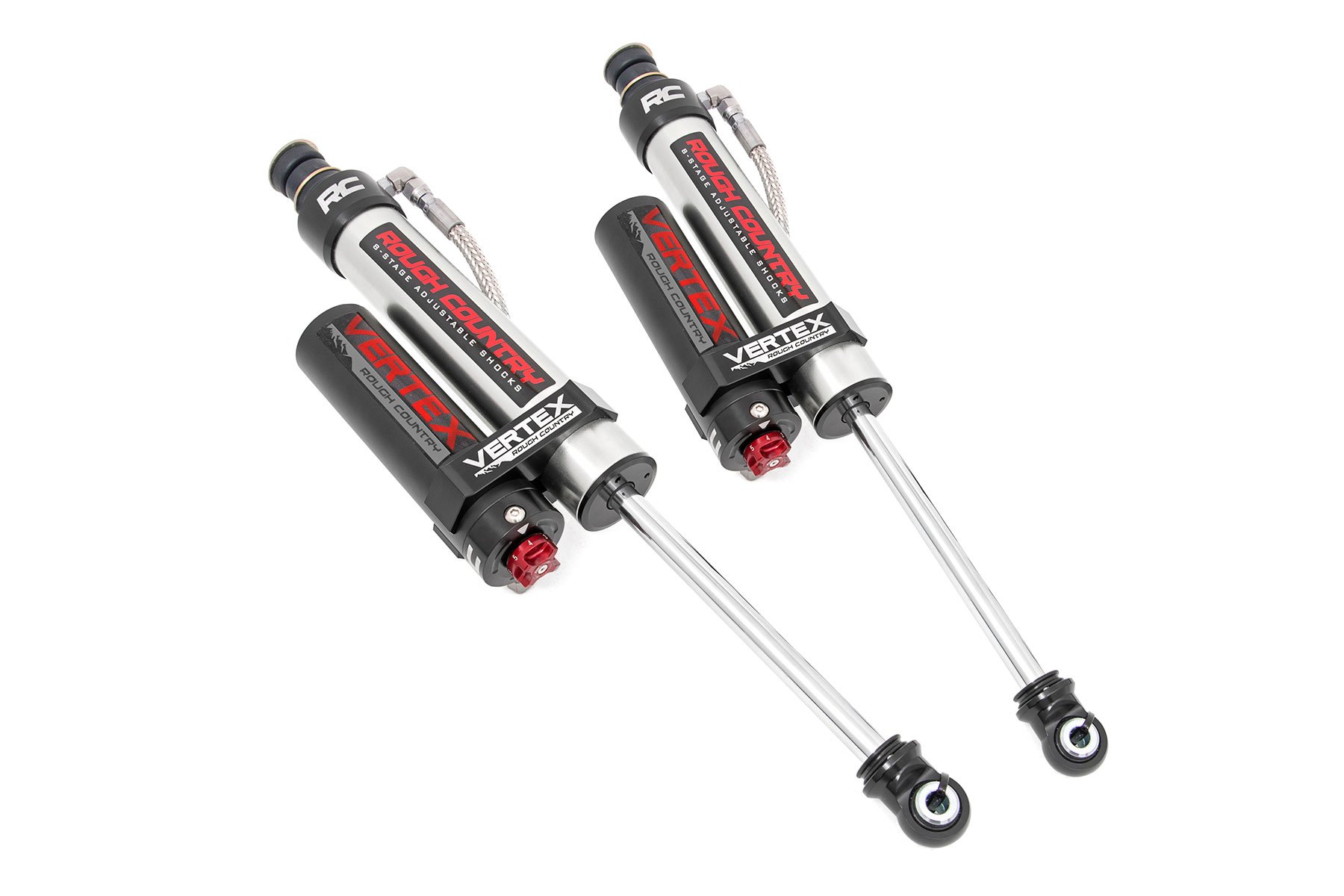 Rough Country Vertex 2.5 Adjustable Rear Shocks 699021