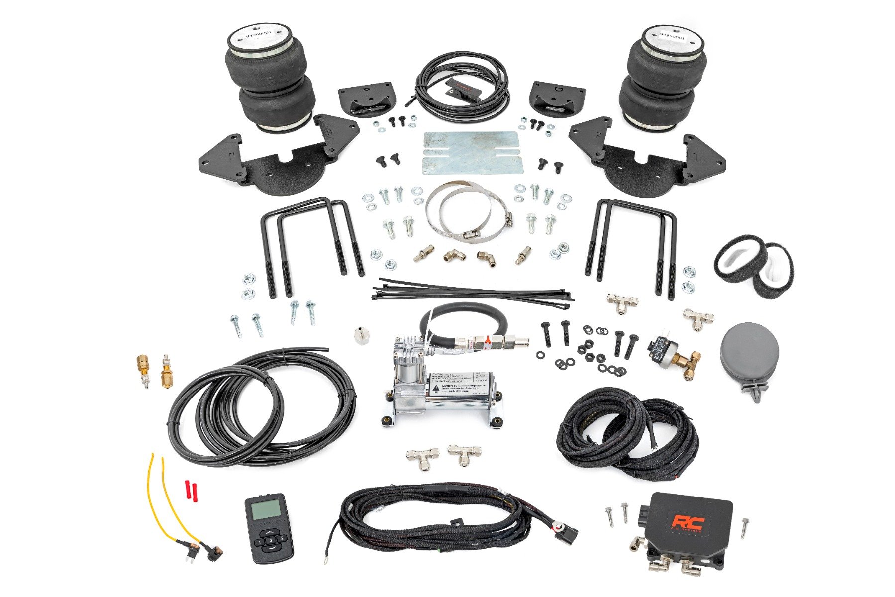 Rough Country Air Spring Kit w/compressor 10011WC