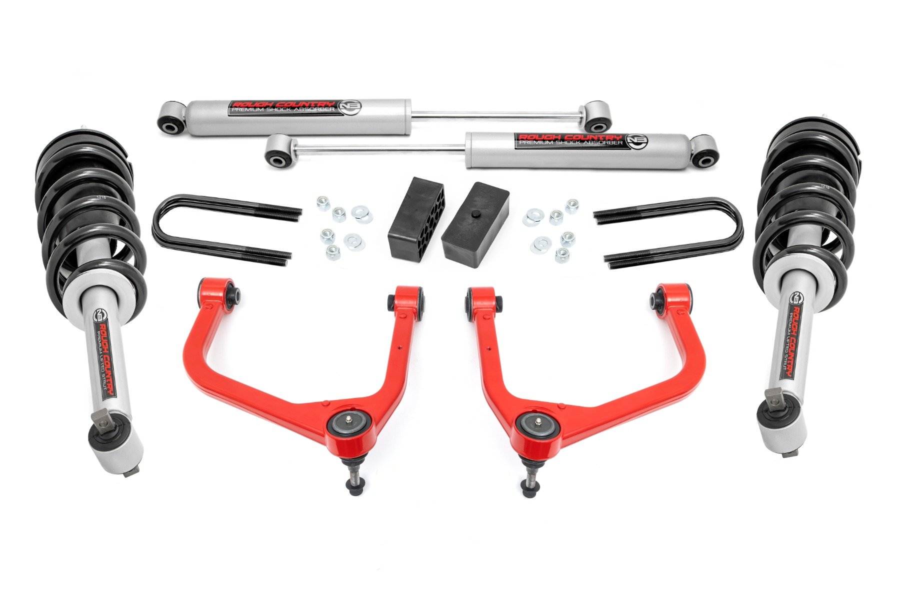 Rough Country 3.5 Inch Lift Kit 28831RED