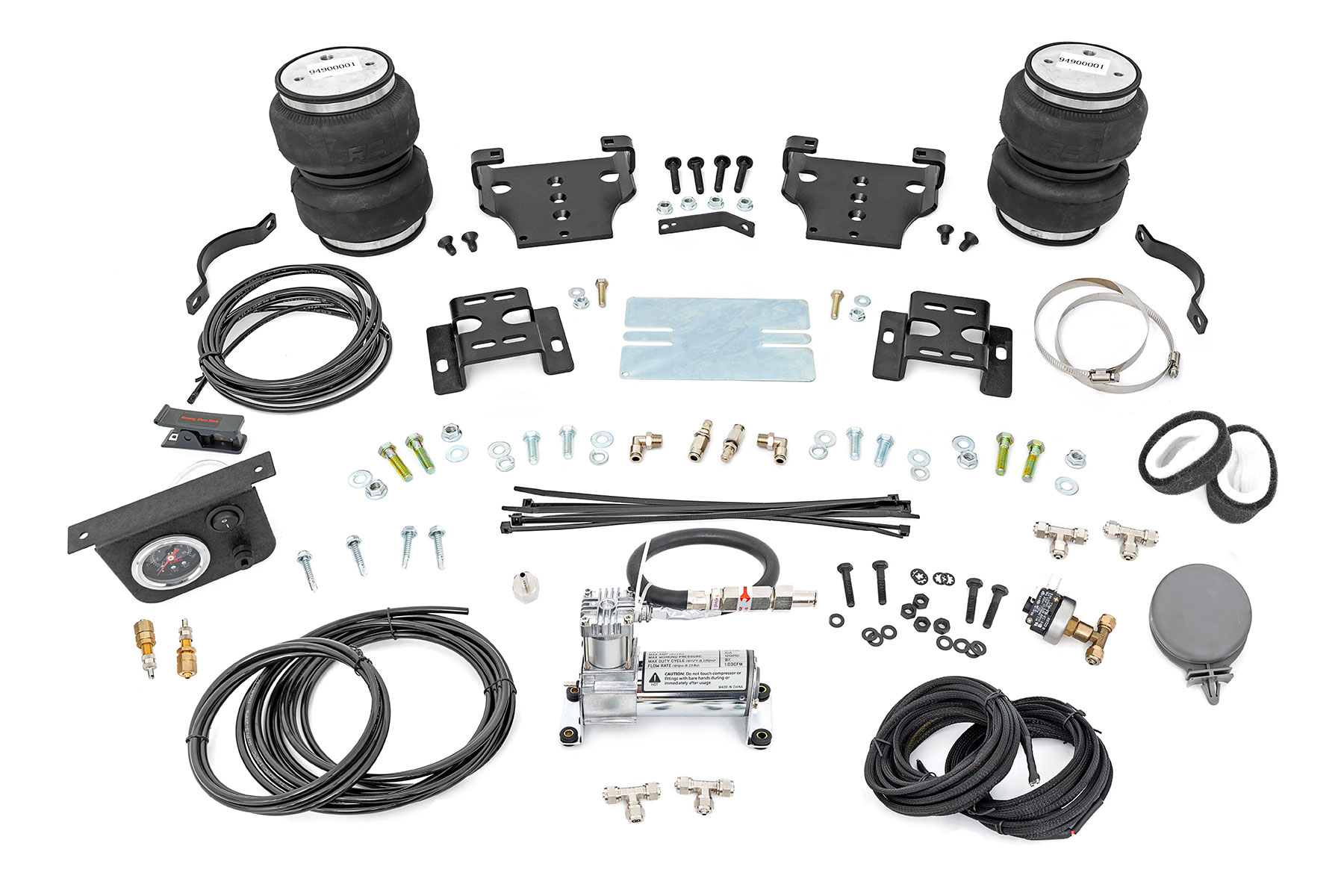 Rough Country Air Spring Kit w/compressor 10006C