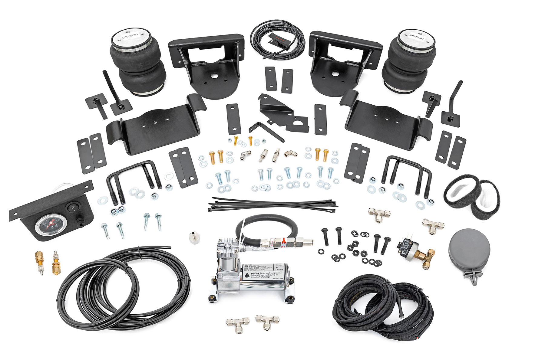 Rough Country Air Spring Kit w/Compressor 10009C