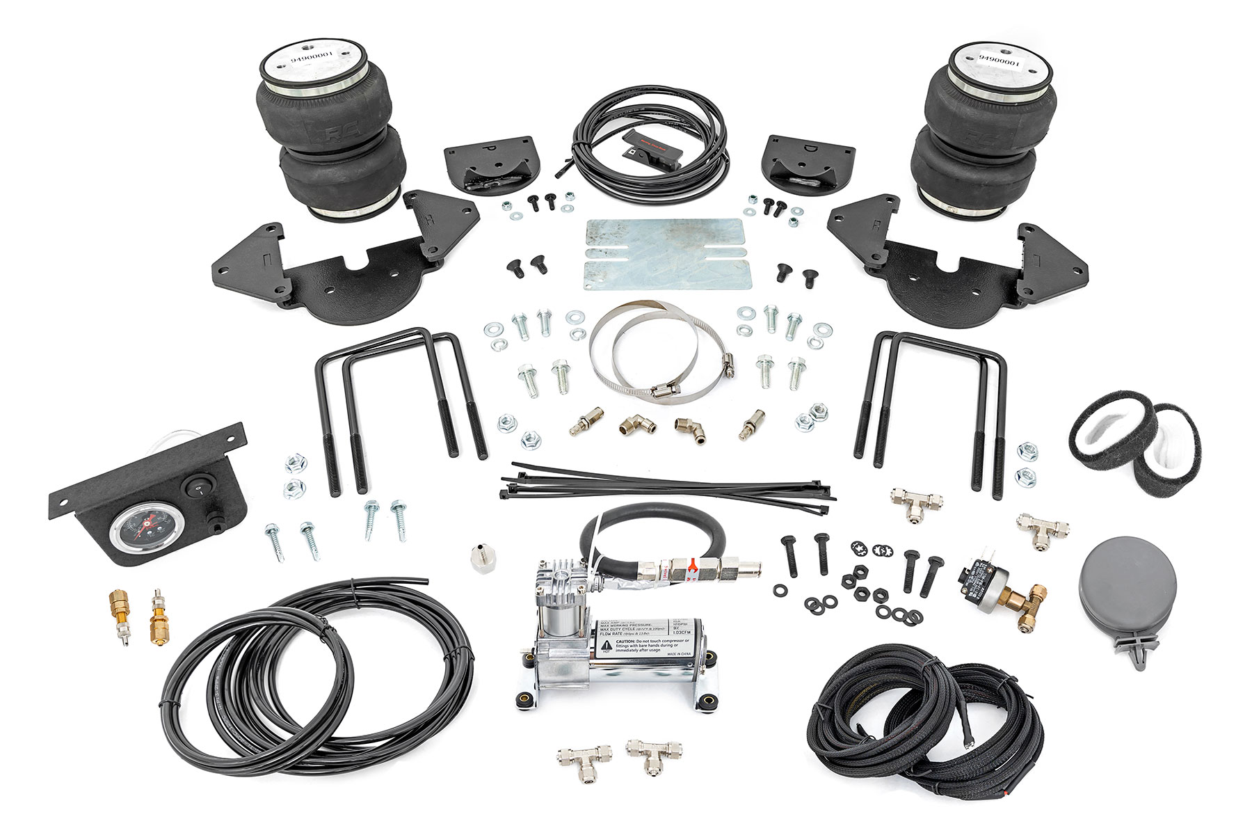 Rough Country Air Spring Kit w/compressor 10011C