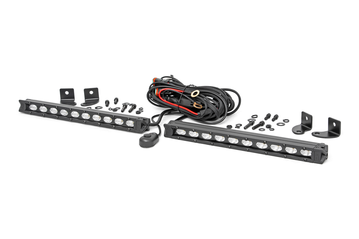 Rough Country 10 Inch Black Series LED Light Bar 70410ABL
