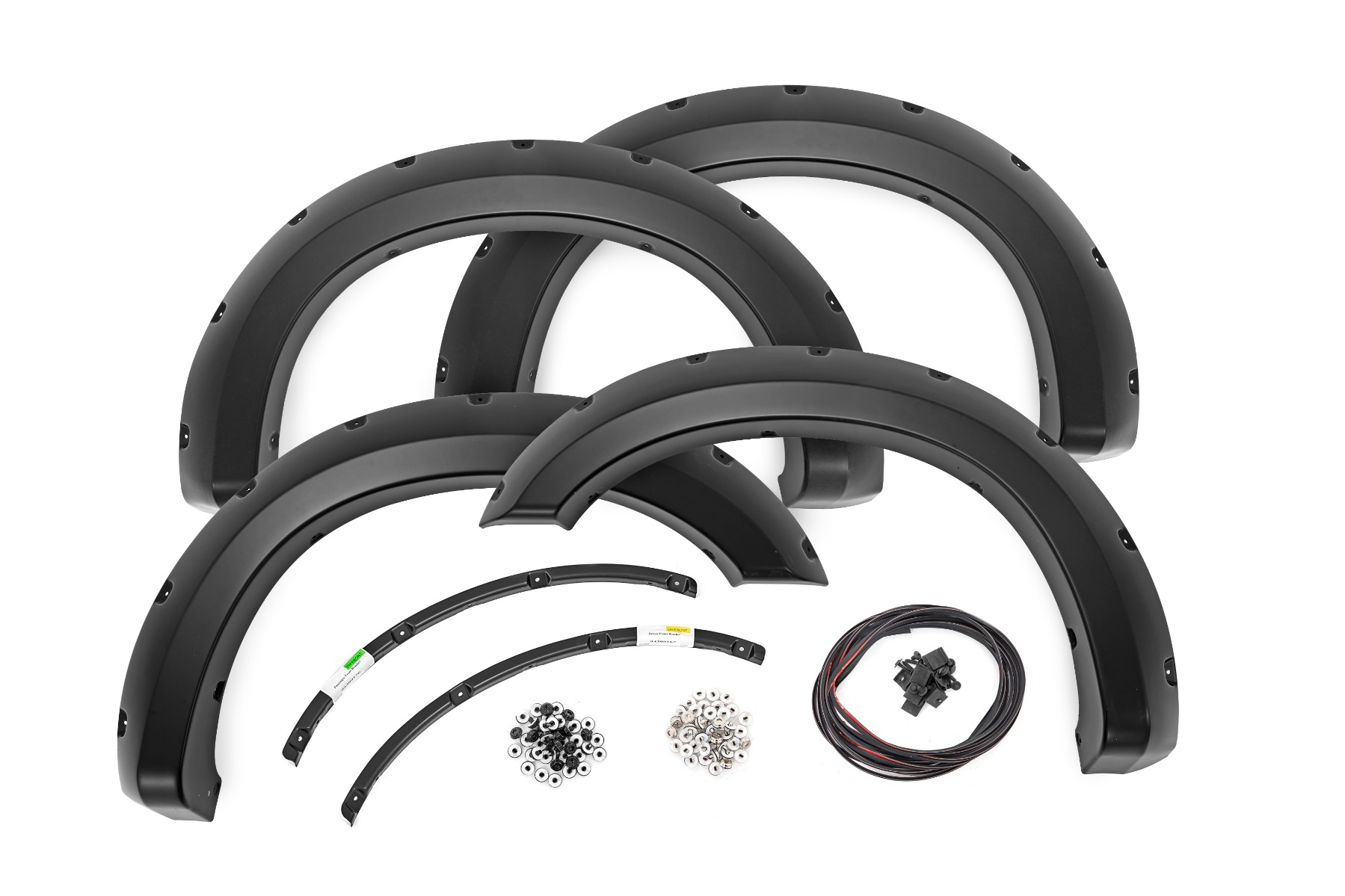 Rough Country Pocket Fender Flares F-F21111A-PQ