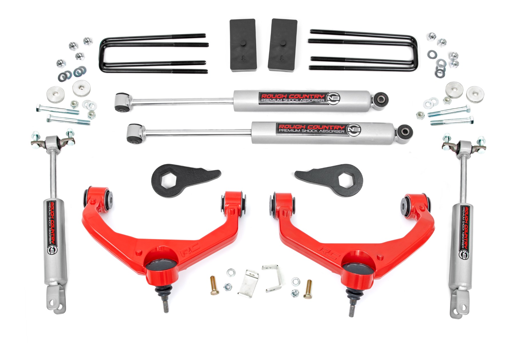 Rough Country 3.5 Inch Lift Kit 95920RED