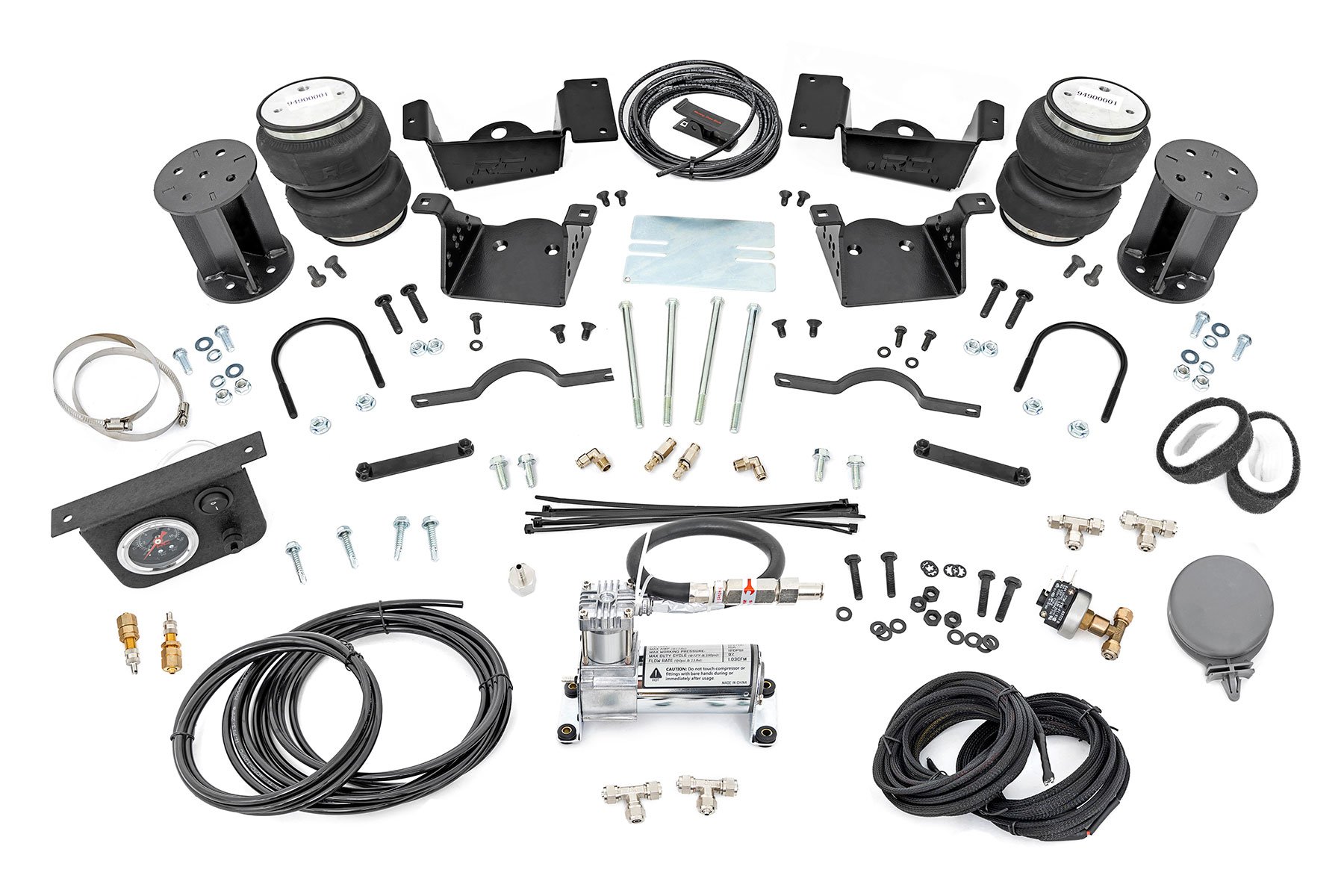 Rough Country Air Spring Kit w/compressor 100347C