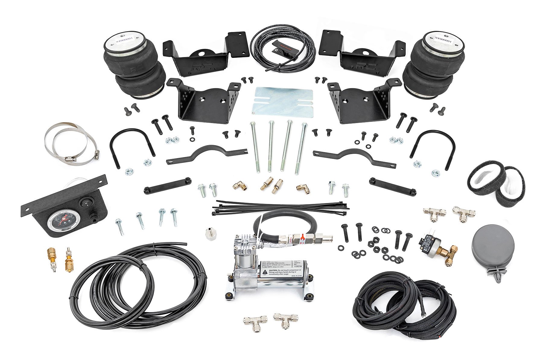 Rough Country Air Spring Kit w/compressor 10034C