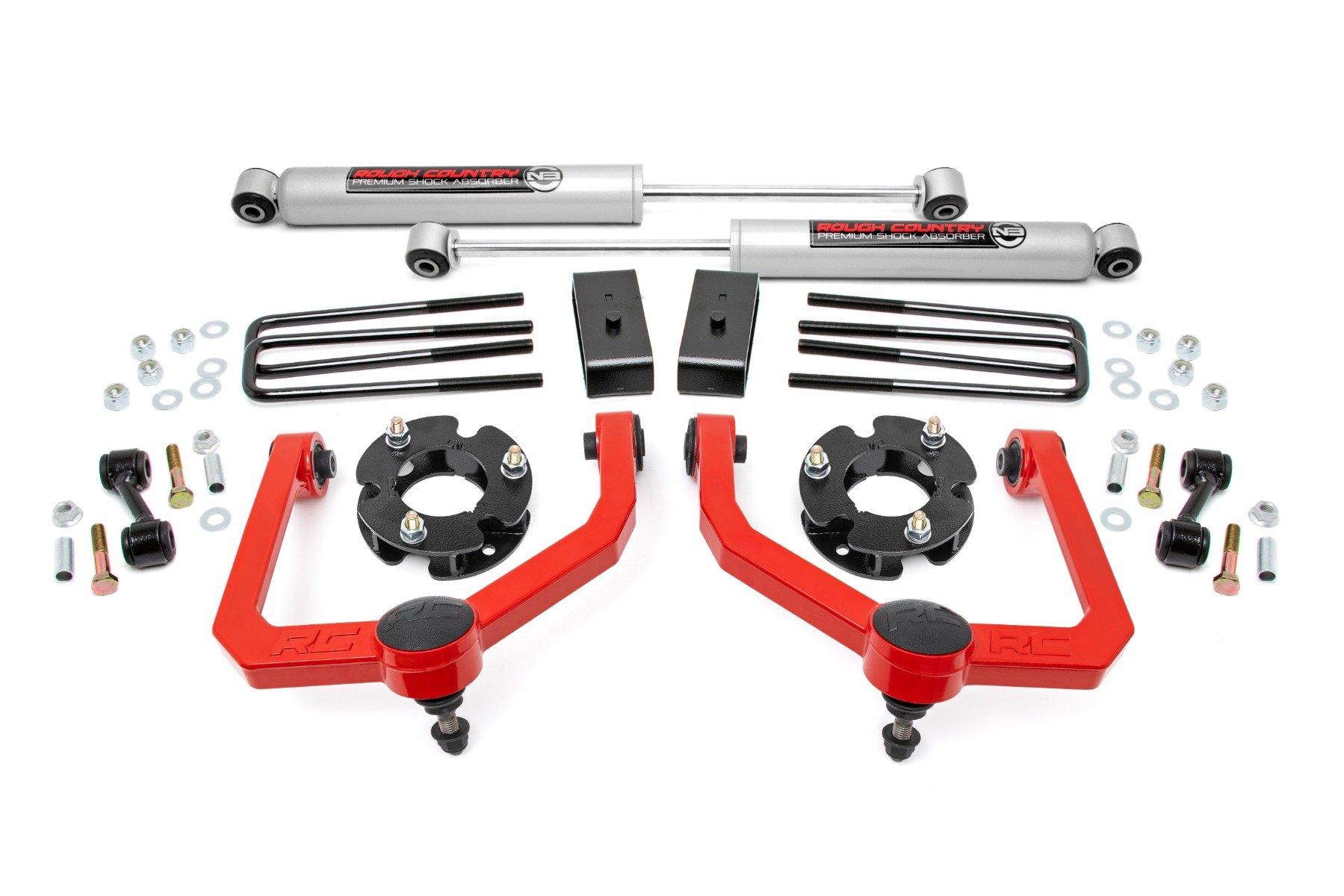 Rough Country 3 Inch Lift Kit 83430RED