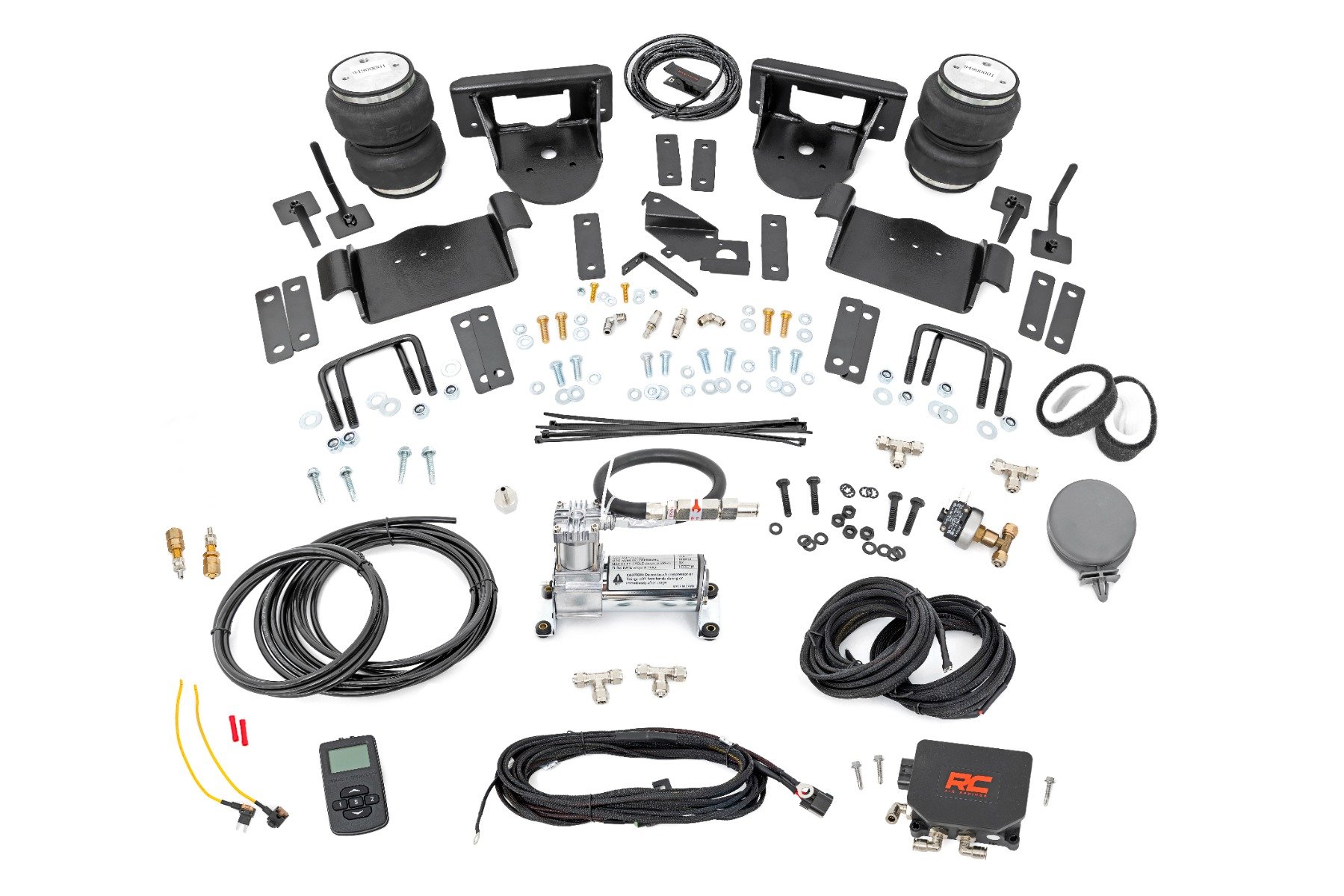 Rough Country Air Spring Kit w/compressor 10009WC