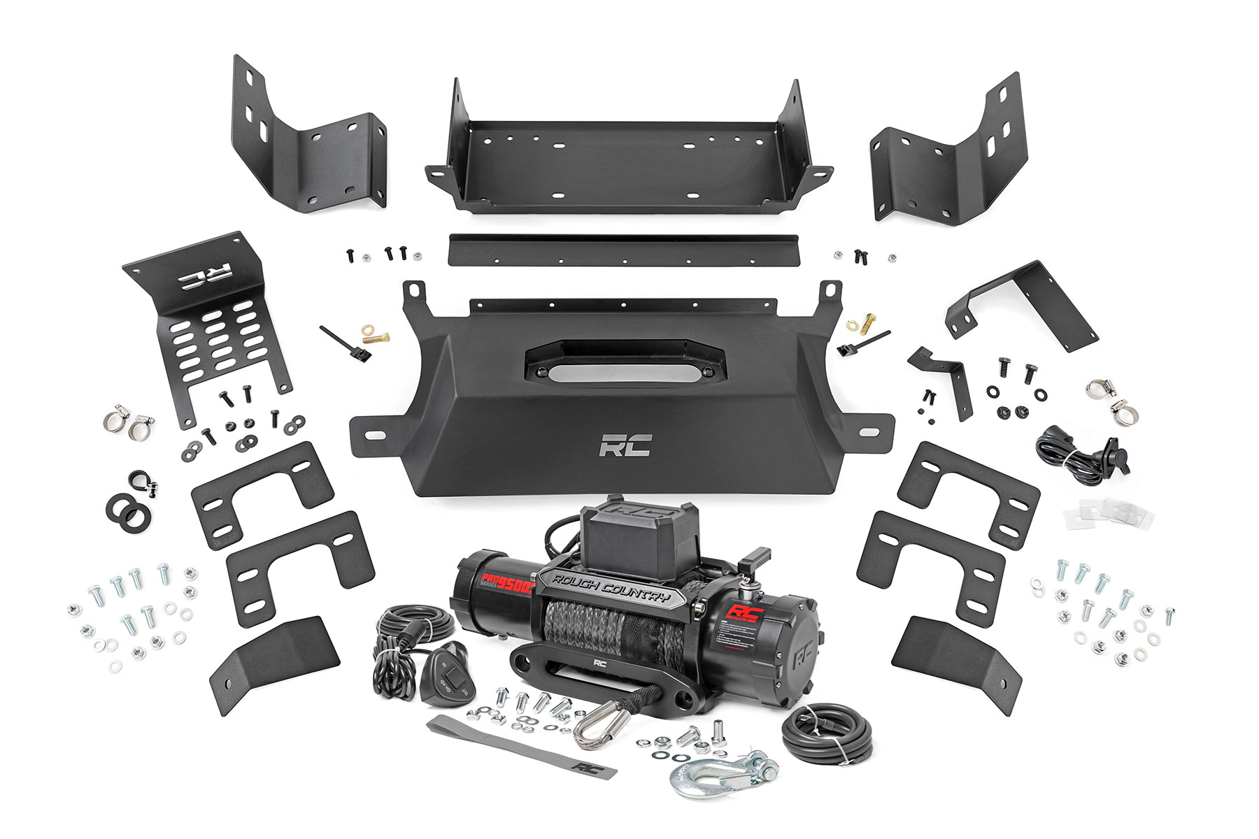 Rough Country Hidden Winch Mount 51058