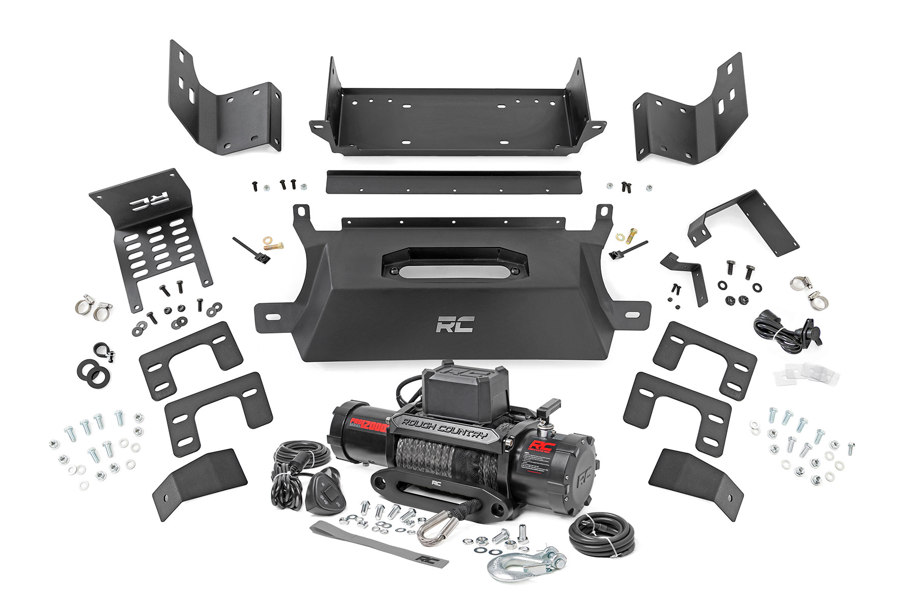 Rough Country Hidden Winch Mount 51059