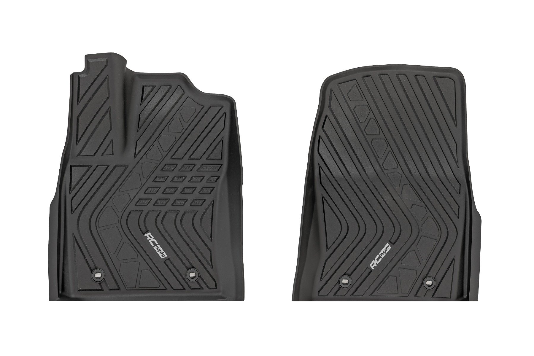 Rough Country Flex-Fit Floor Mats FF-7170