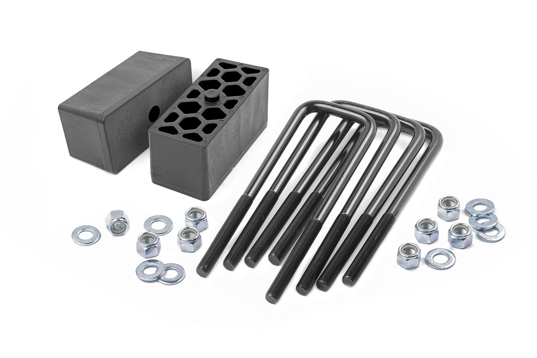 Rough Country 2.5 Inch Block & U-Bolt Kit 6521