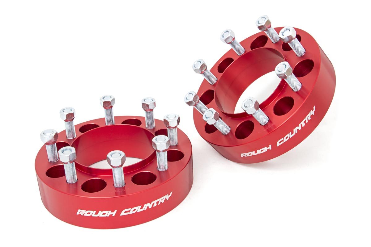 Rough Country 2 Inch Wheel Spacers 1094ARED