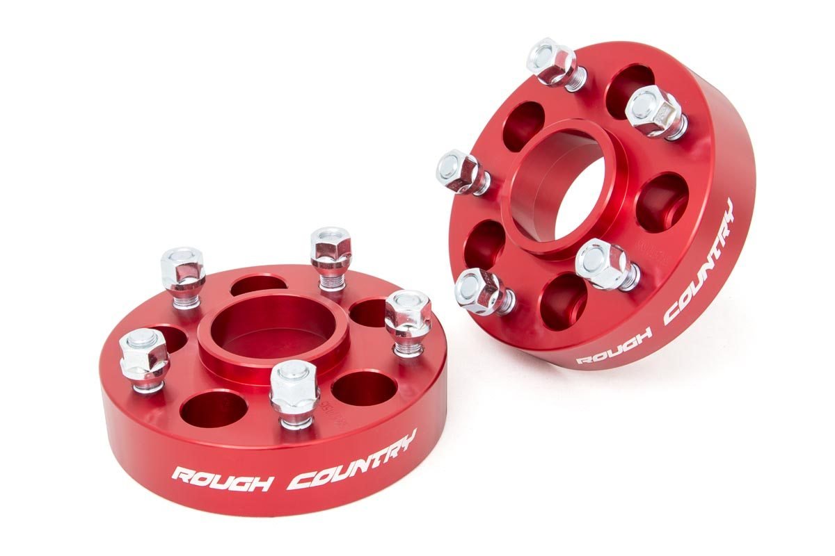 Rough Country 1.5 Inch Wheel Adapters 1092RED