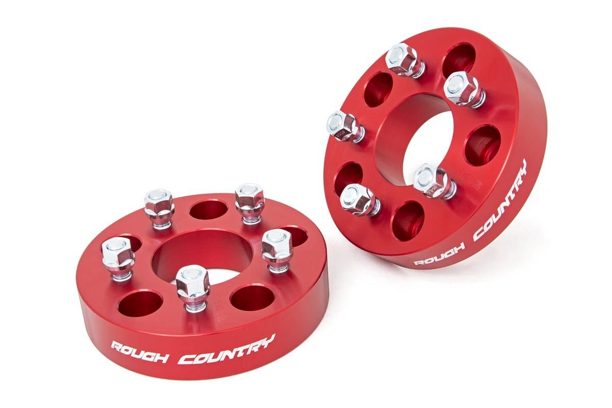 Rough Country 1.5 Inch Wheel Adapters 1100RED