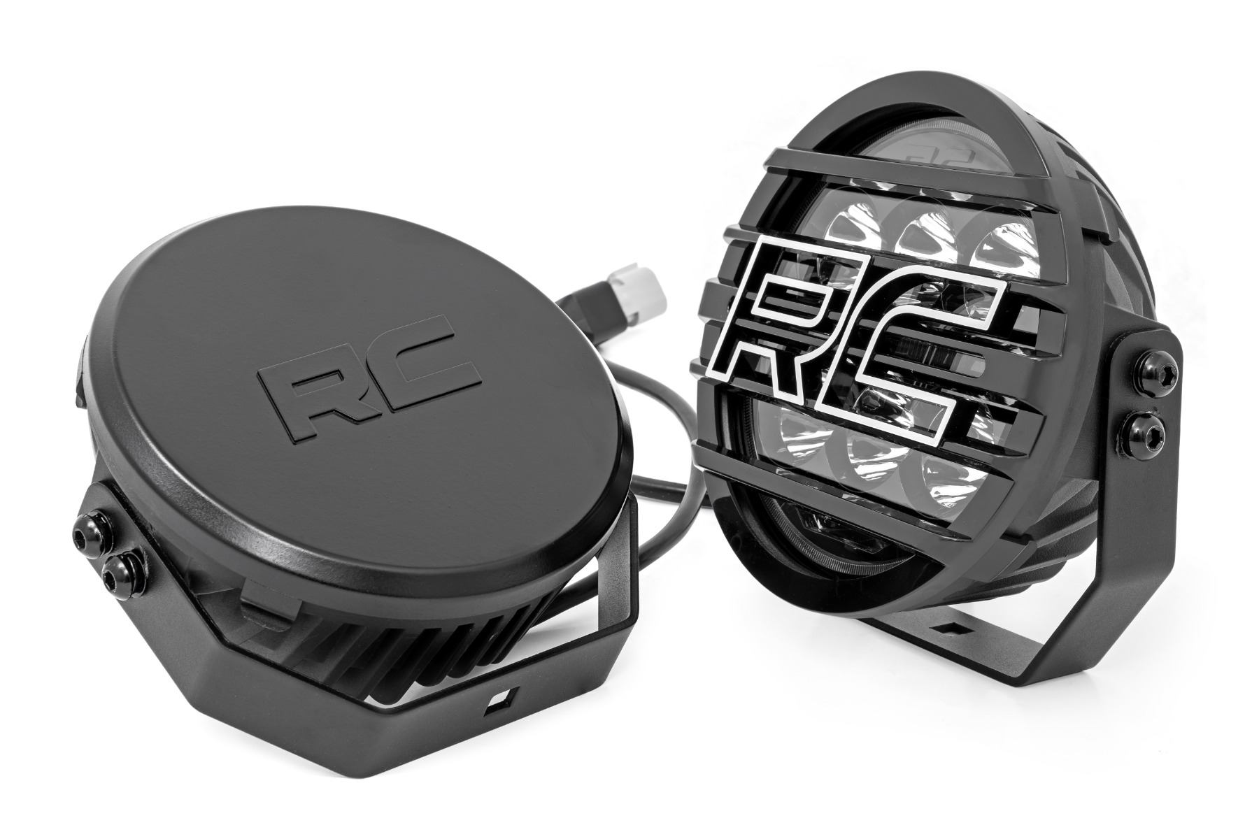 Rough Country Black Series Halo LED Light Pair 70805B