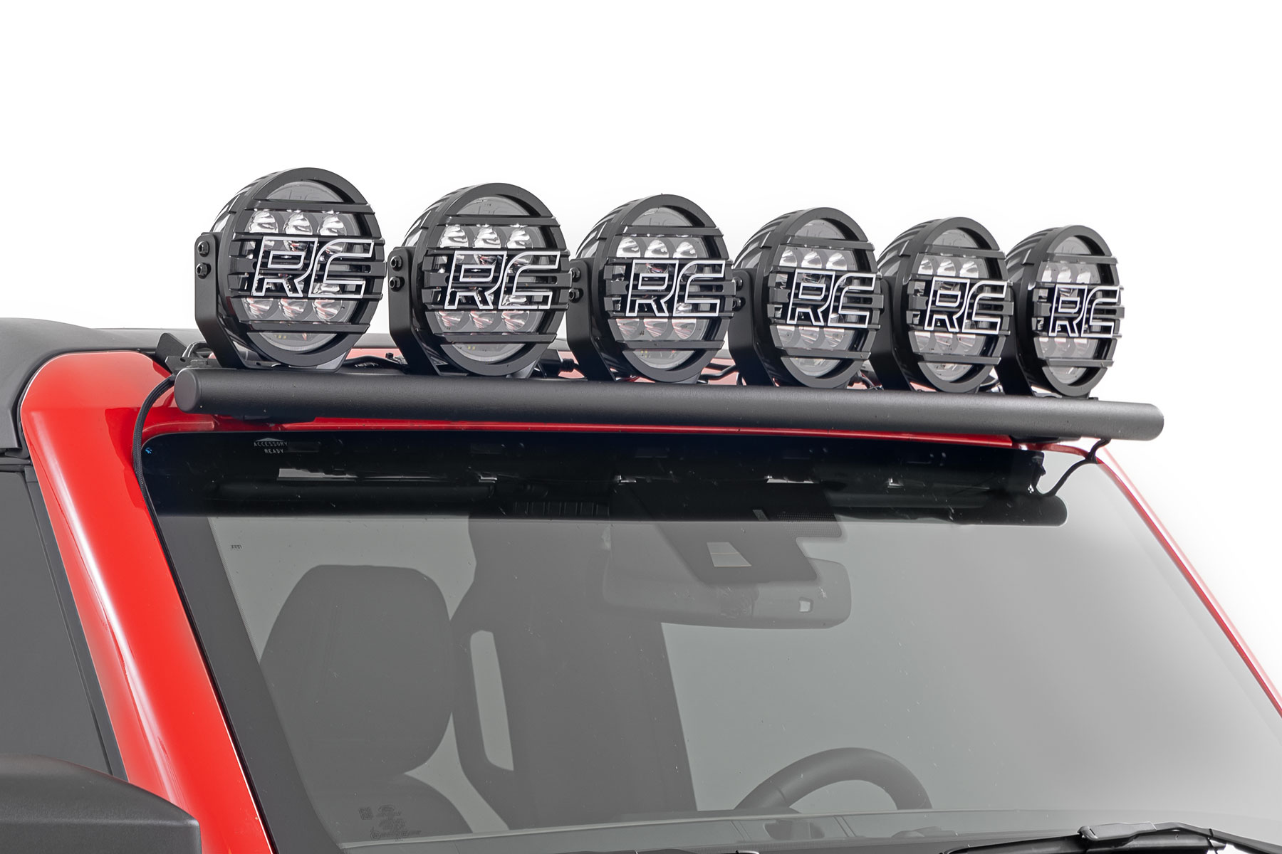 Rough Country Black Series Halo LED Light Pair 70805B