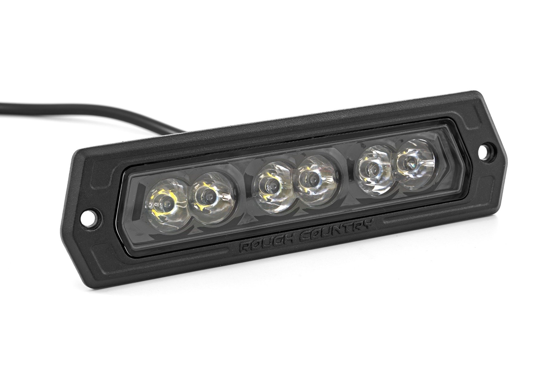 Rough Country 6 Inch Black Series LED Lights 70916BL