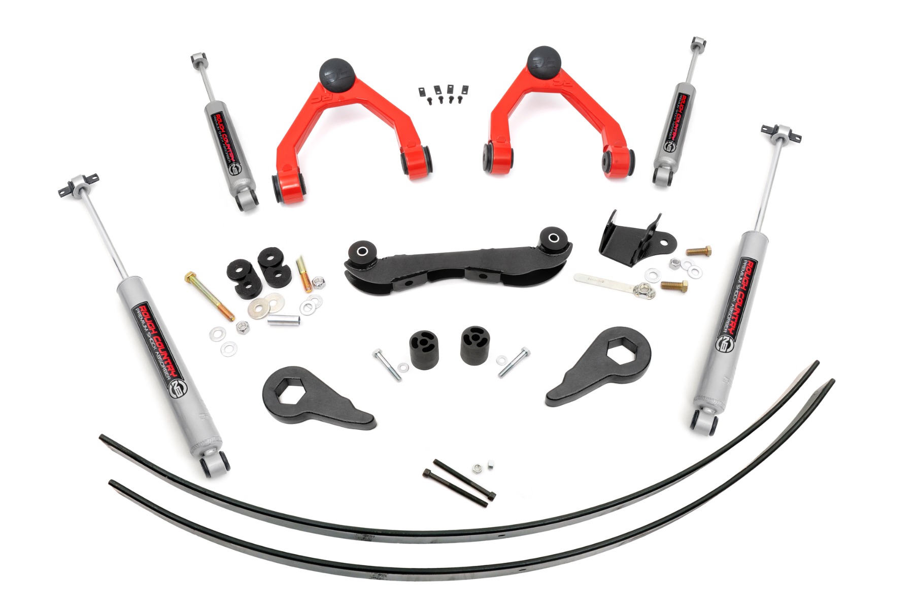 Rough Country 2-3 Inch Lift Kit 17030RED