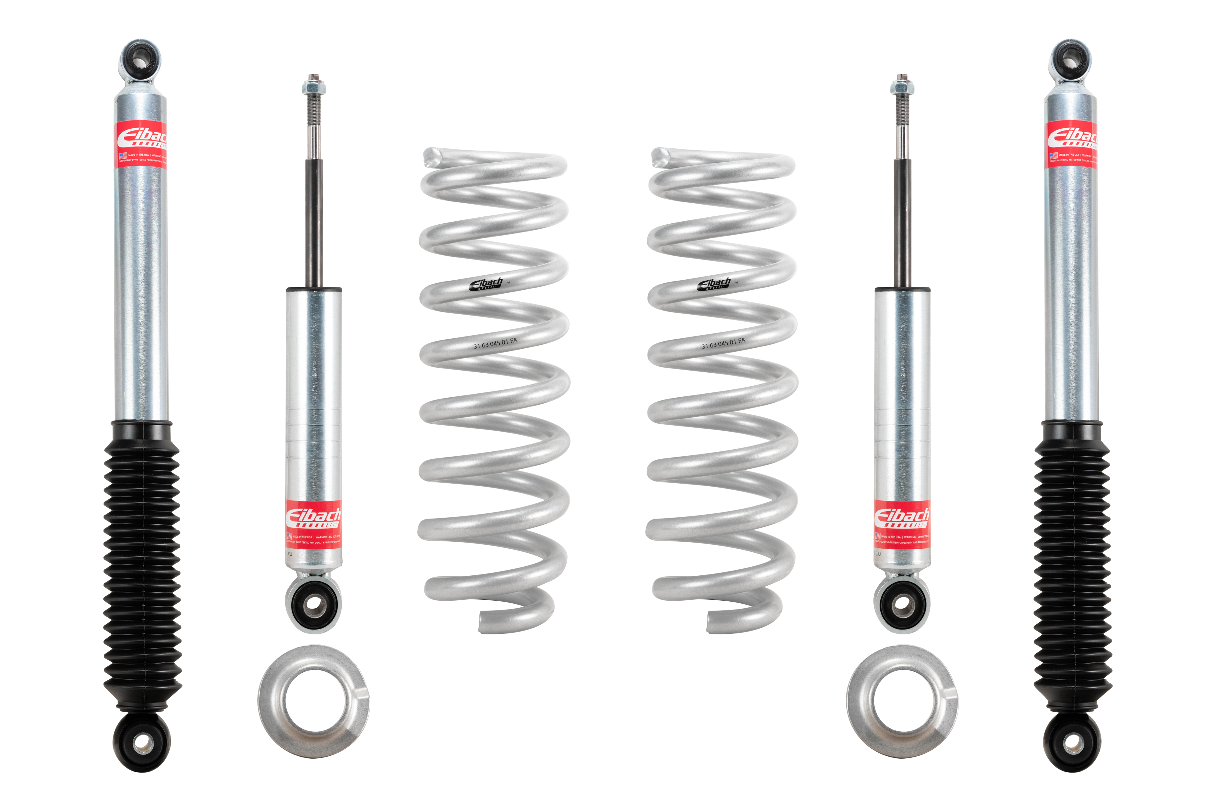 Eibach Set of 4 Shocks + 4 Springs E80-63-045-02-22