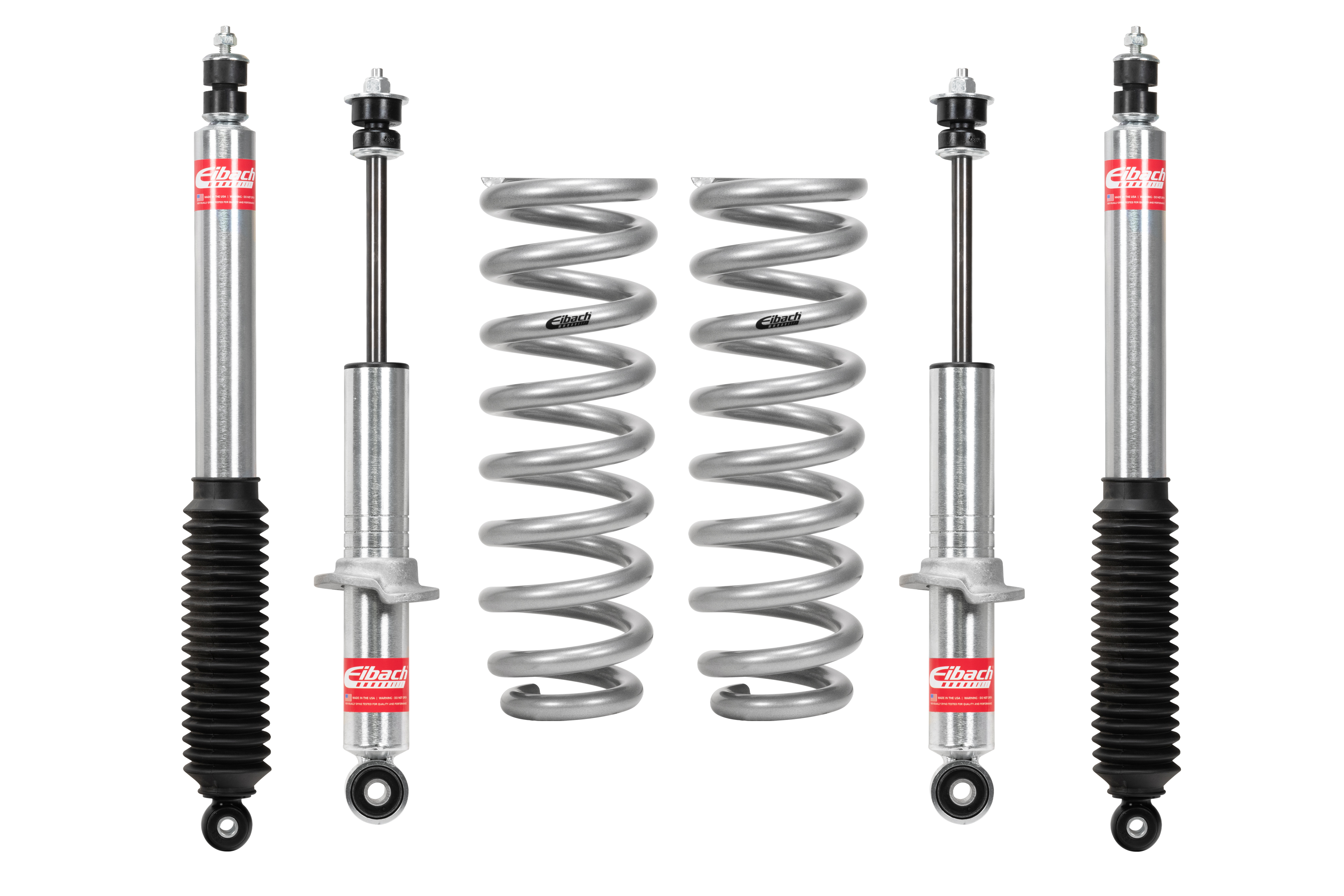 Eibach Set of 4 Shocks + 2 Front Springs E80-82-066-02-22
