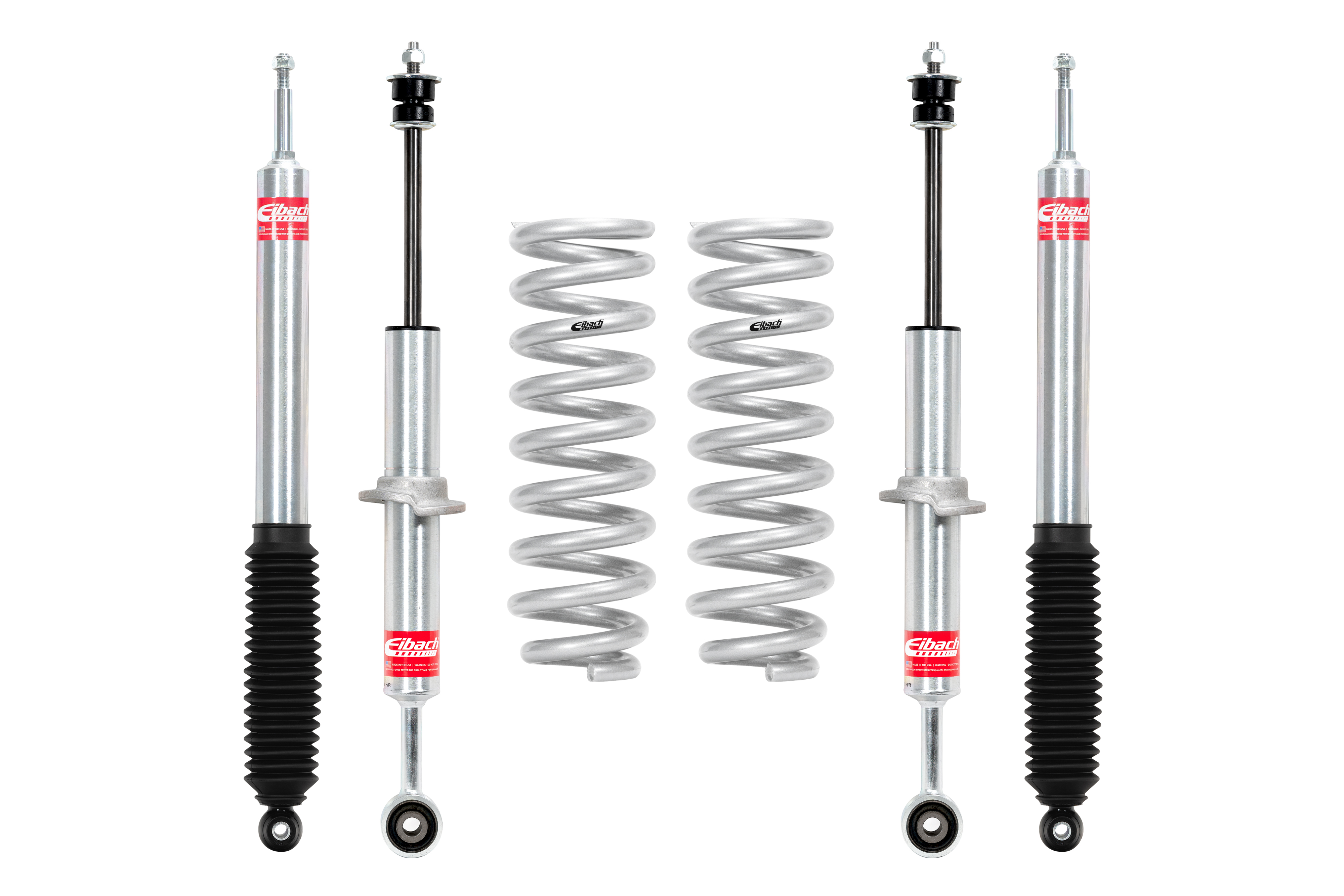 Eibach Set of 4 Shocks + 2 Front Springs E80-82-067-01-22