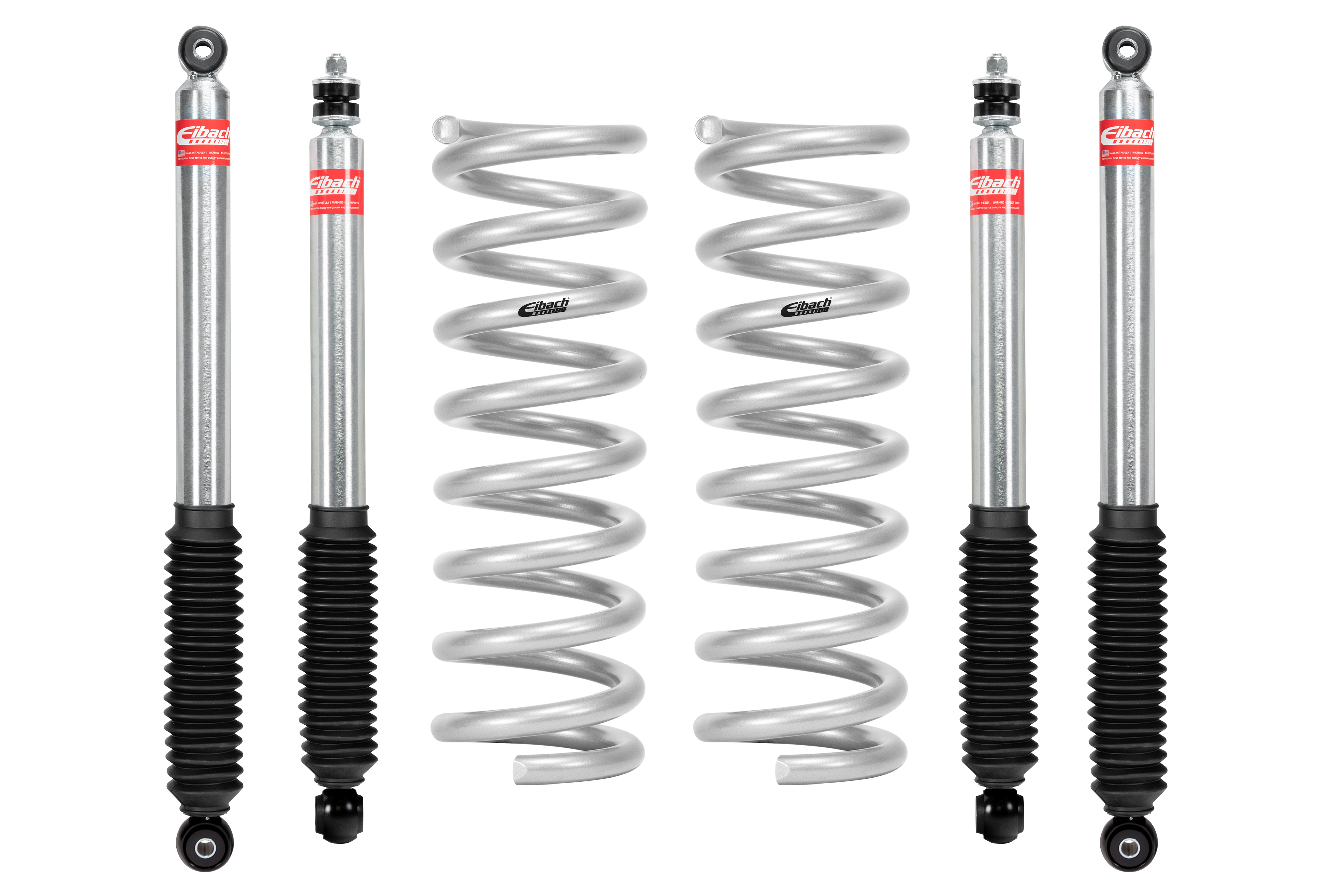 Eibach Set of 4 Shocks + 2 Front Springs E80-27-006-02-22