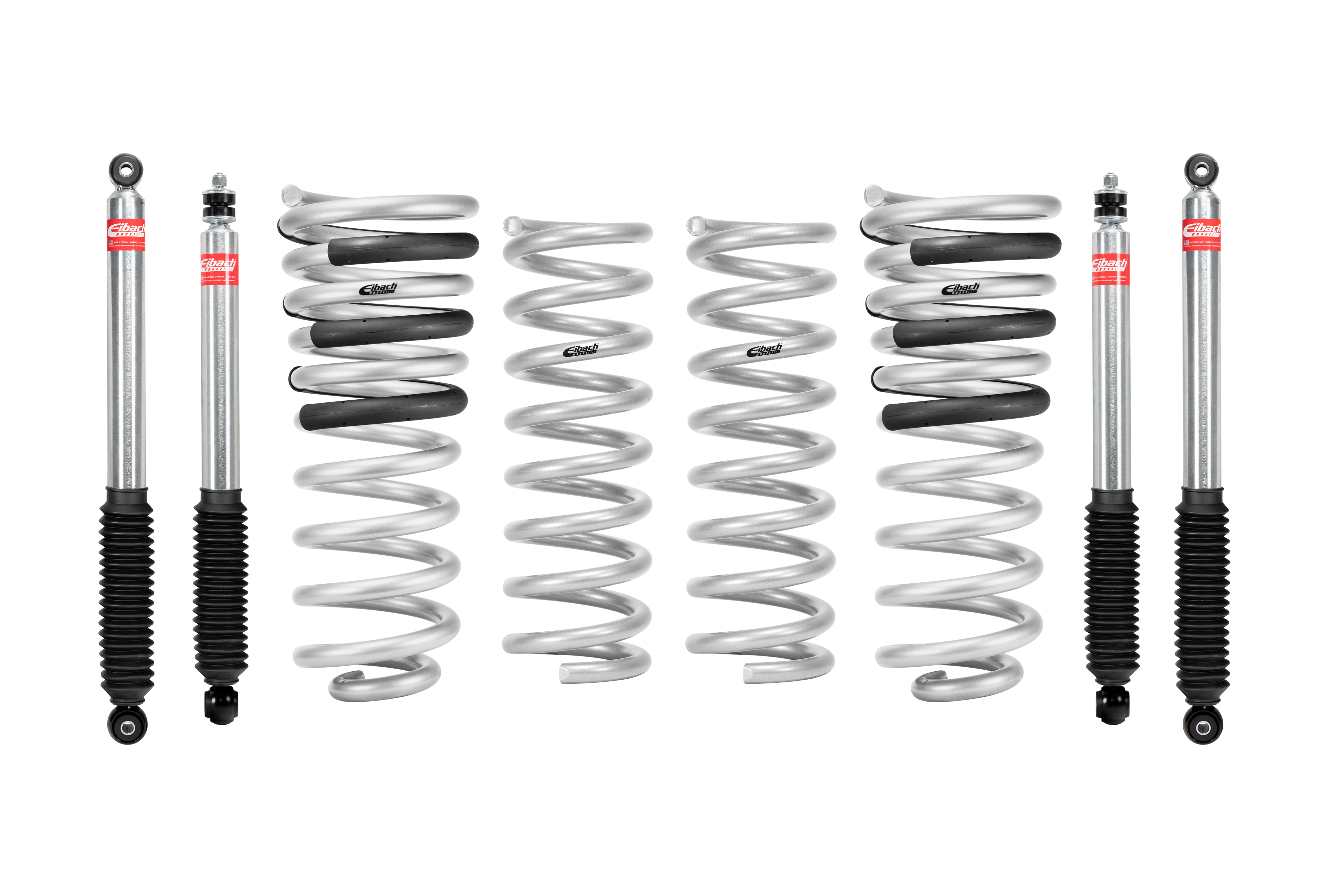 Eibach Set of 4 Shocks + 2 Front Springs E80-27-006-03-22