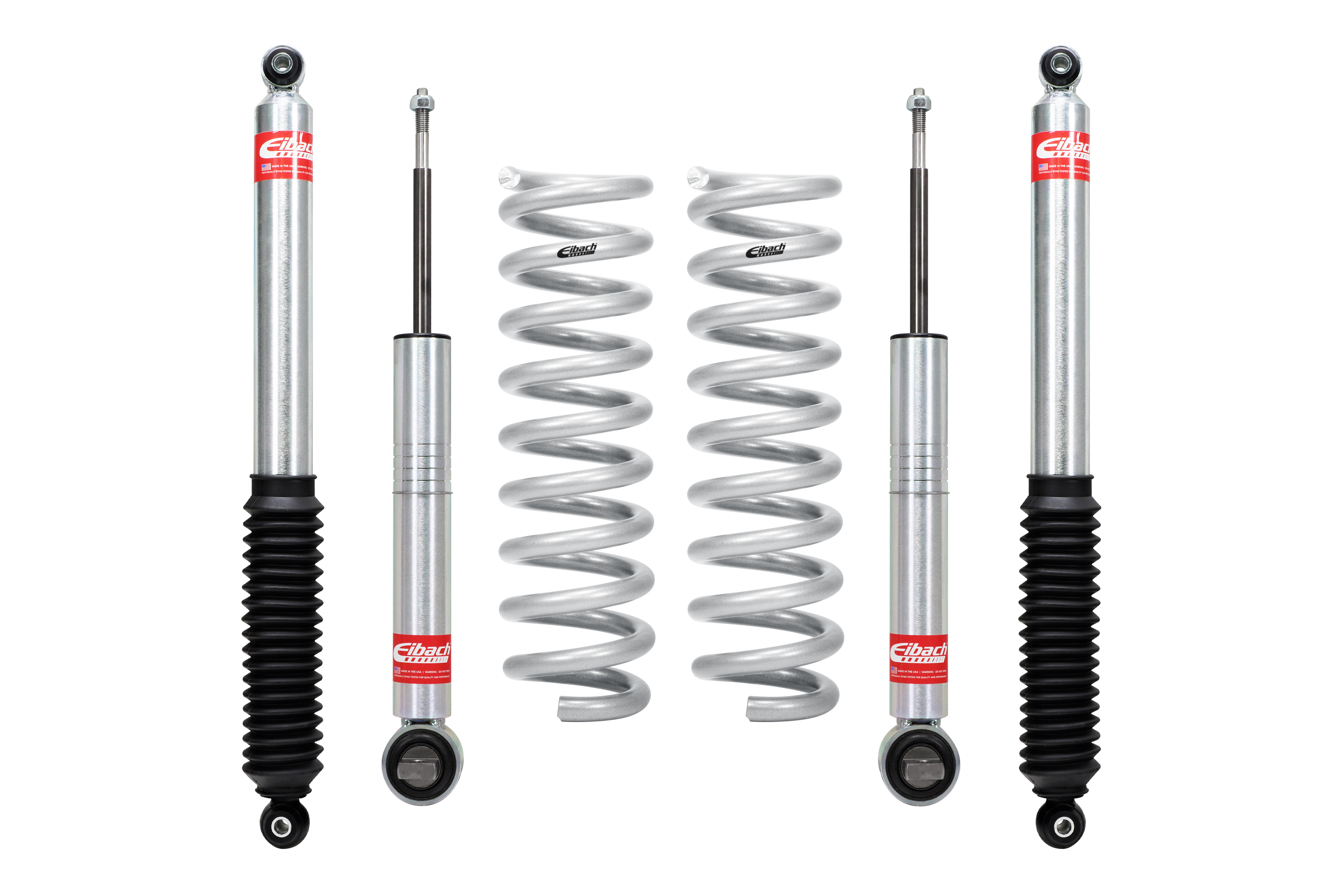 Eibach Set of 4 Shocks + 2 Front Springs E80-35-048-01-22