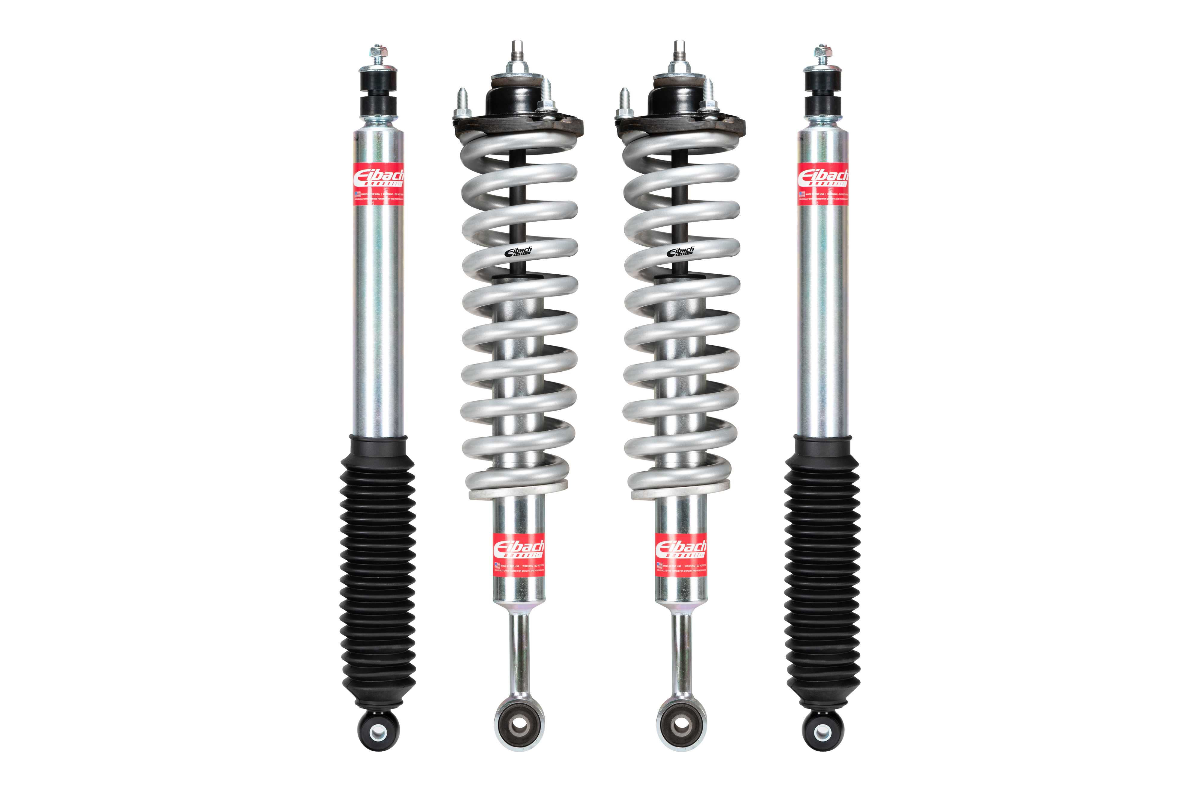 Eibach Set of 2 Assembled Front Shocks, Springs, Mounts + 2 Rear Shocks E81-82-069-01-22