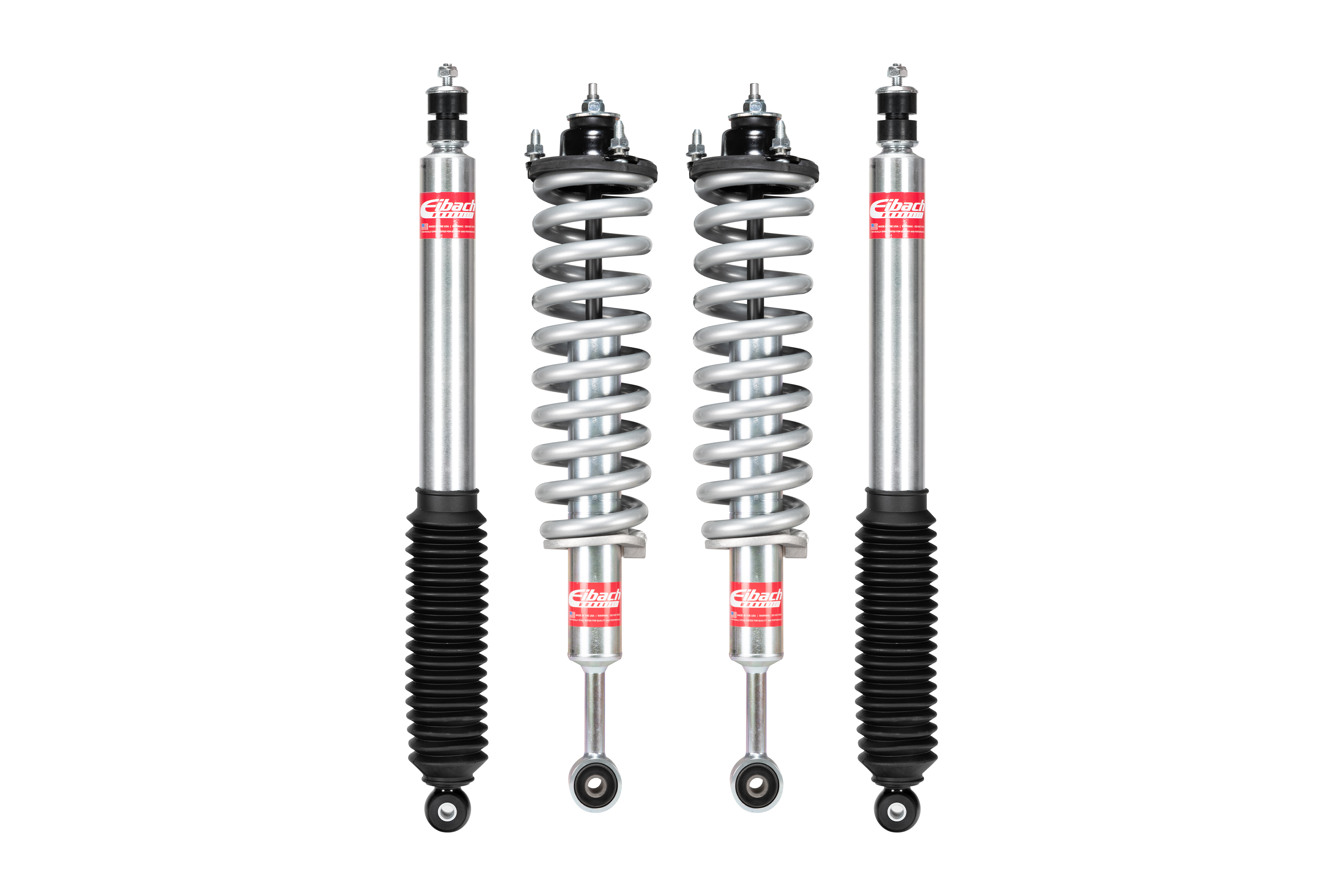 Eibach Set of 2 Assembled Front Shocks, Springs, Mounts + 2 Rear Shocks E81-82-007-01-22