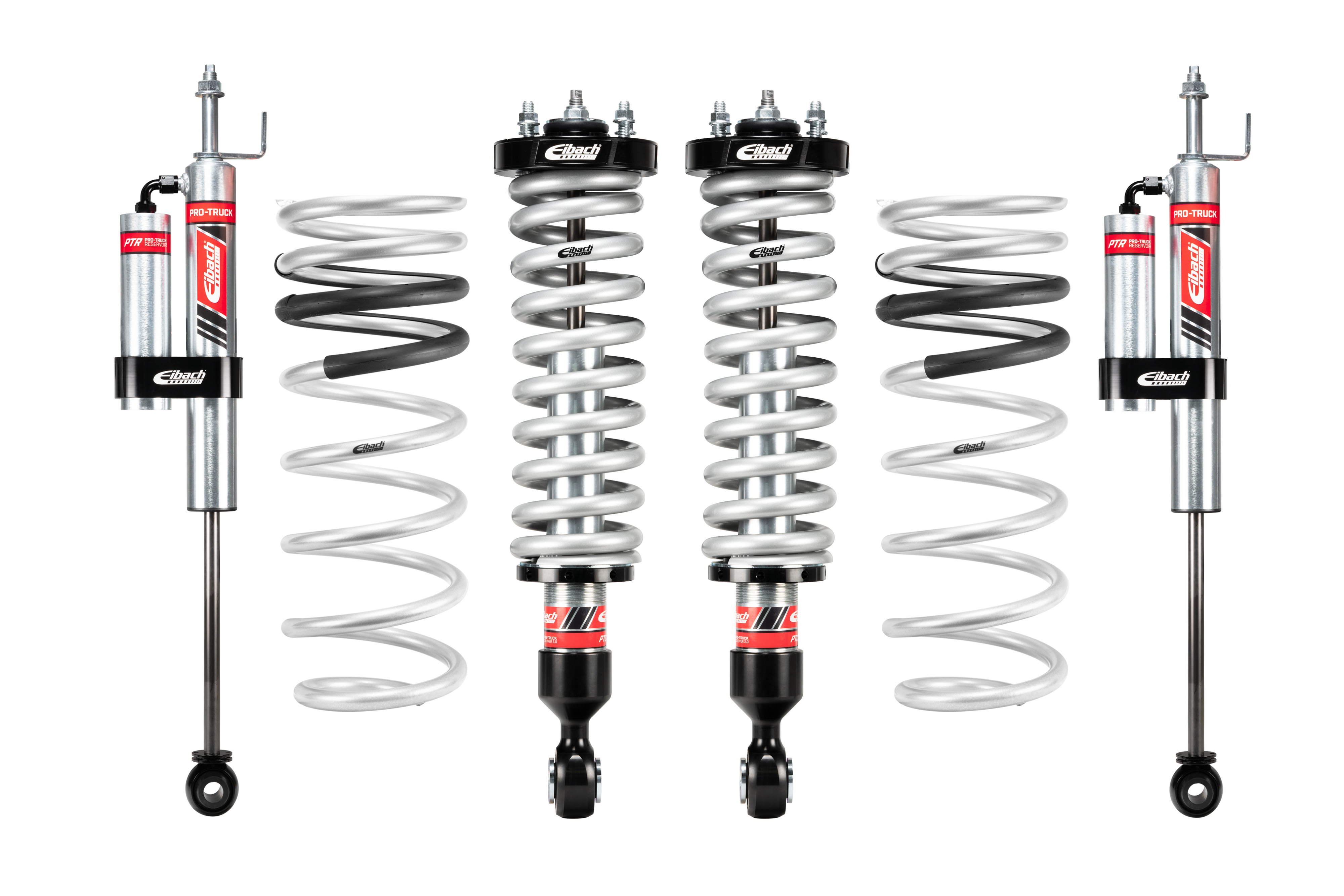 Eibach Pair of Front Coilovers + Rear Reservoir Shocks + Rear Springs E86-82-096-02-22