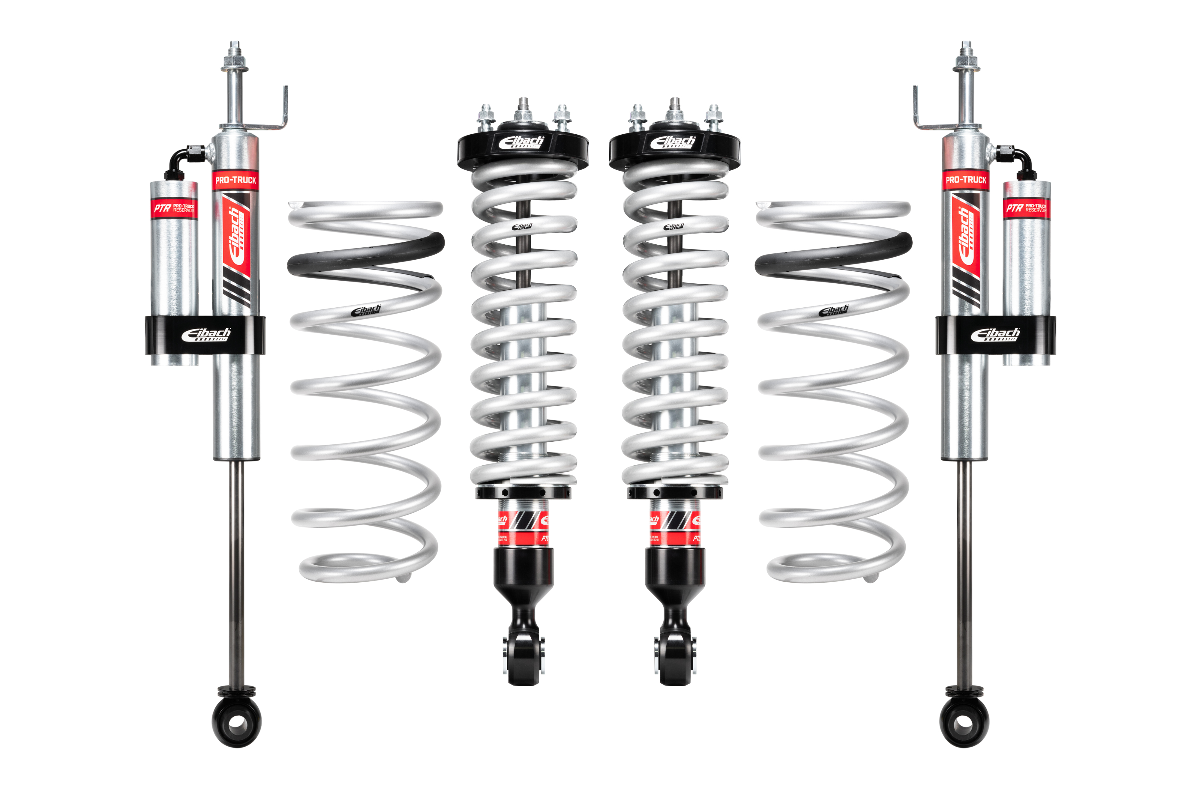 Eibach Pair of Front Coilovers + Rear Reservoir Shocks + Rear Springs E86-82-099-02-22