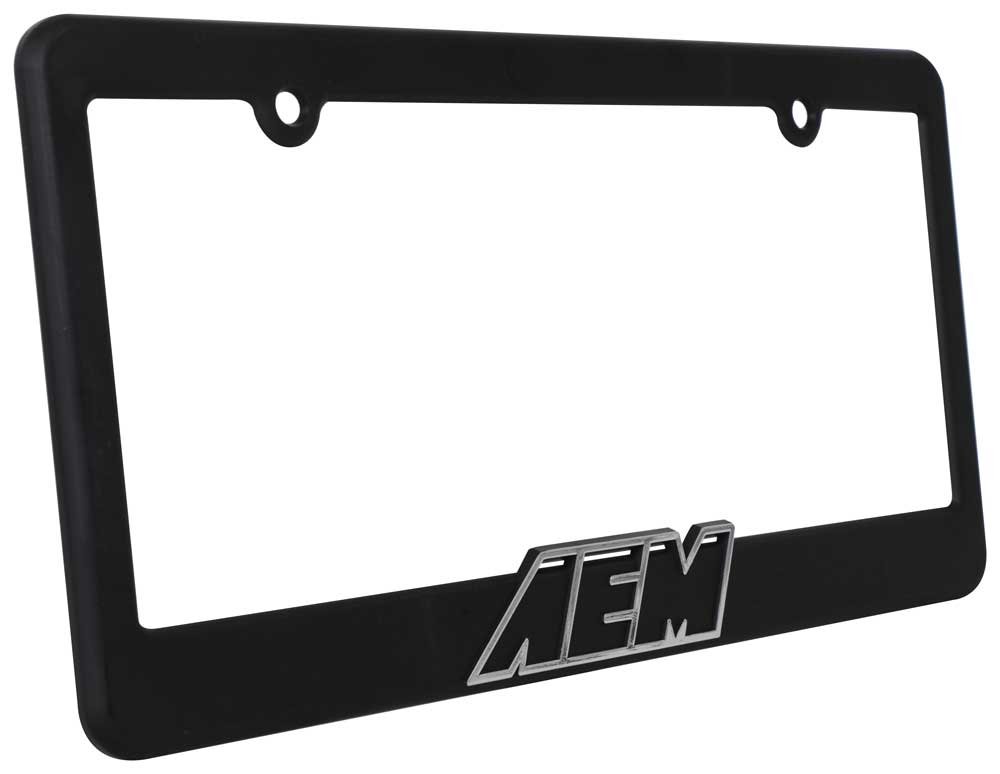 AEM Induction License Plate Frame 10-400W-1