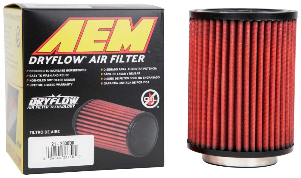 AEM Induction AEM DryFlow Air Filter 21-2036DK