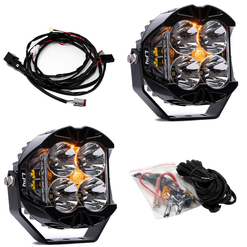Baja Designs LP4 Pro LED Auxiliary Light Pod Pair 297801