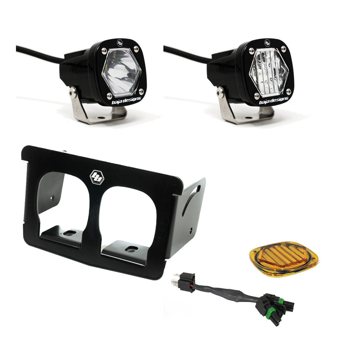 Baja Designs Suzuki, DRZ400/S/SM, DR650/SE/R/RE/S Dual S1 Headlight Kit 387006