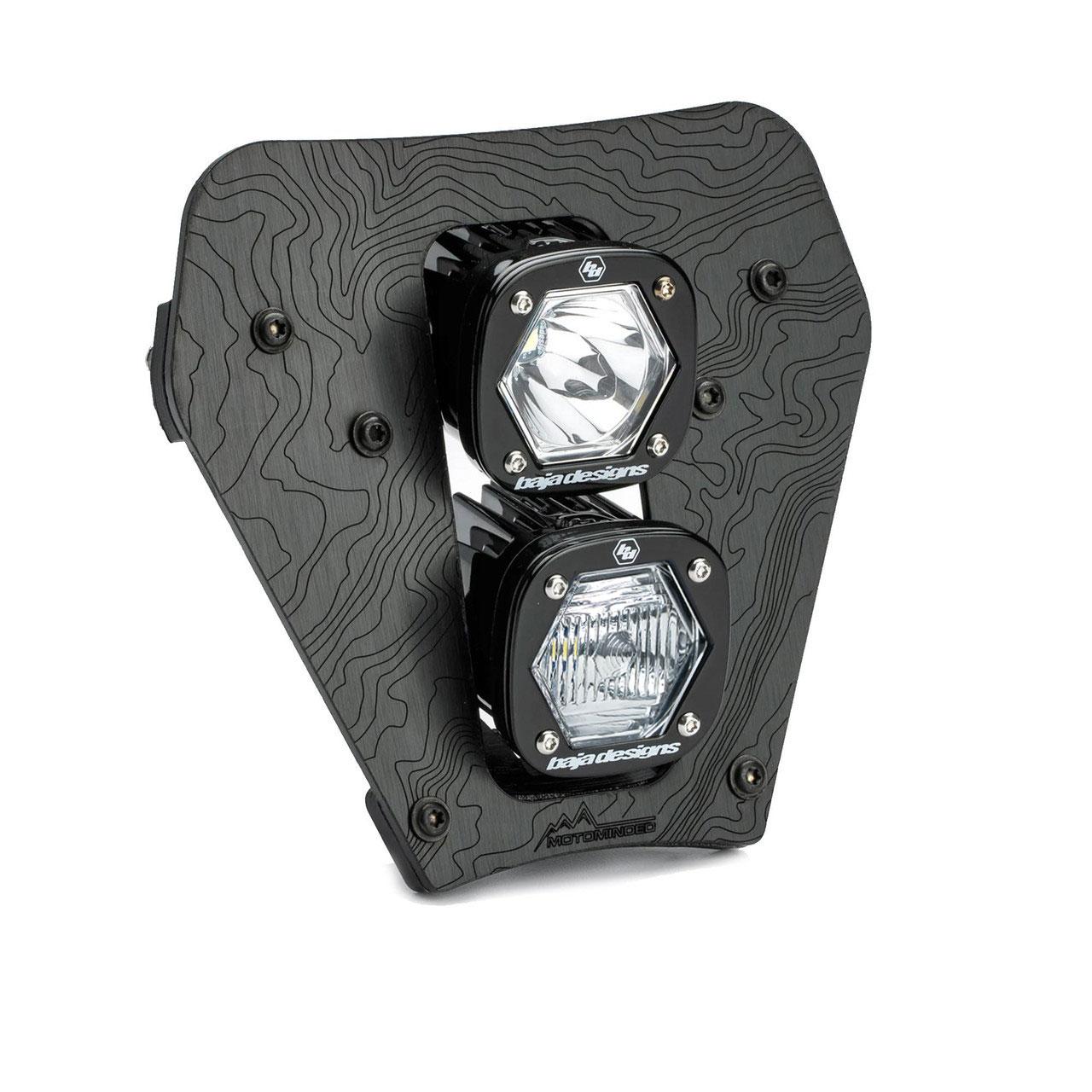 Baja Designs KTM Dual S1 "Gemini" (D/C) LED Headlight Kit 38-7020