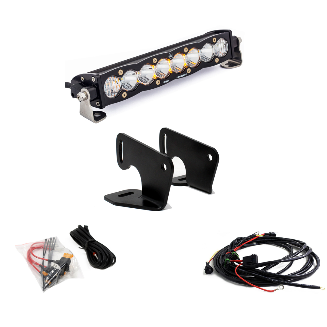 Baja Designs S8 10 Inch Hood Mount Light Bar Kit 447166
